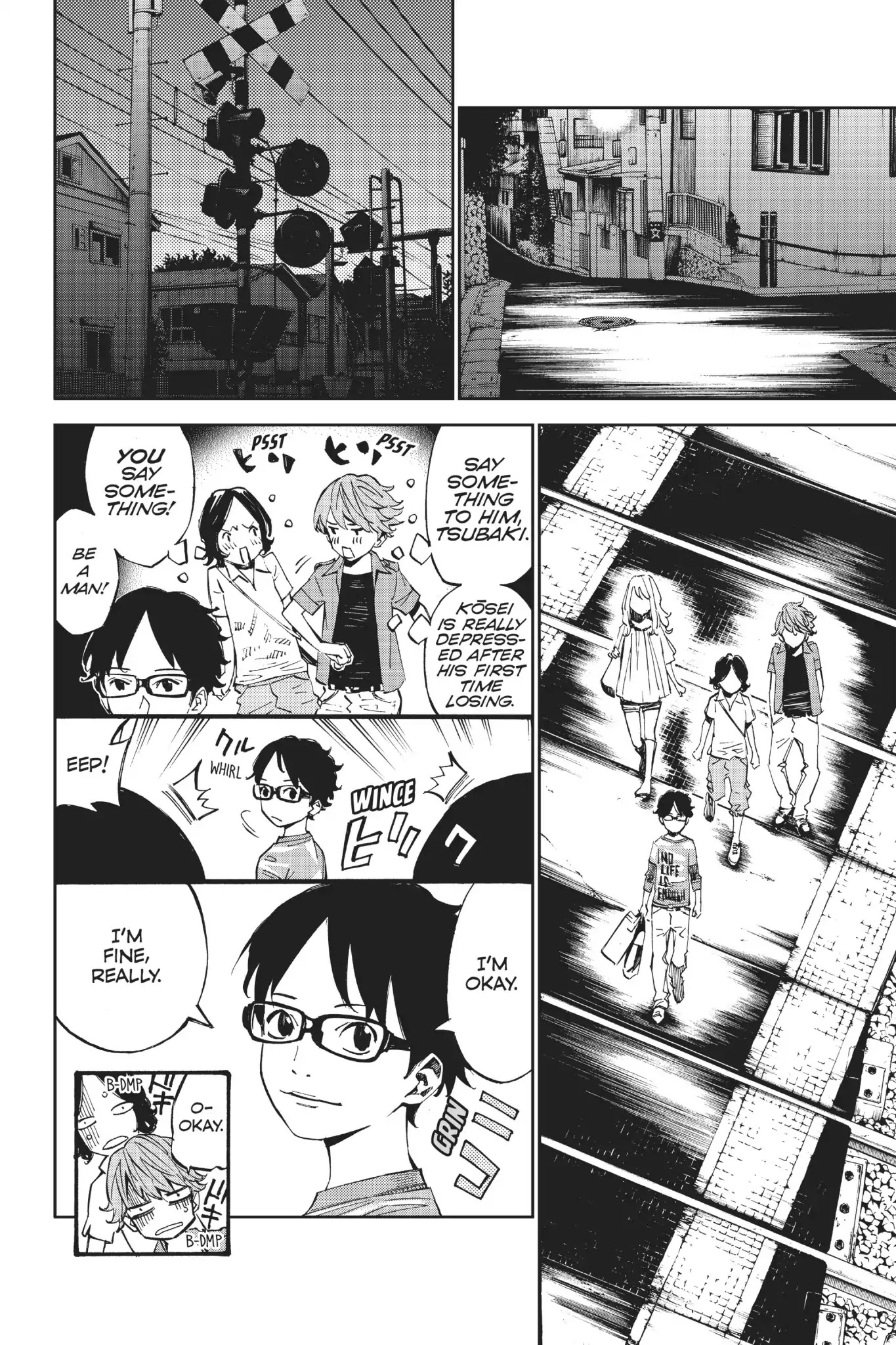 Shigatsu wa Kimi no Uso Chapter 19 page 36 - Chapter 19: Along The Railroad Track