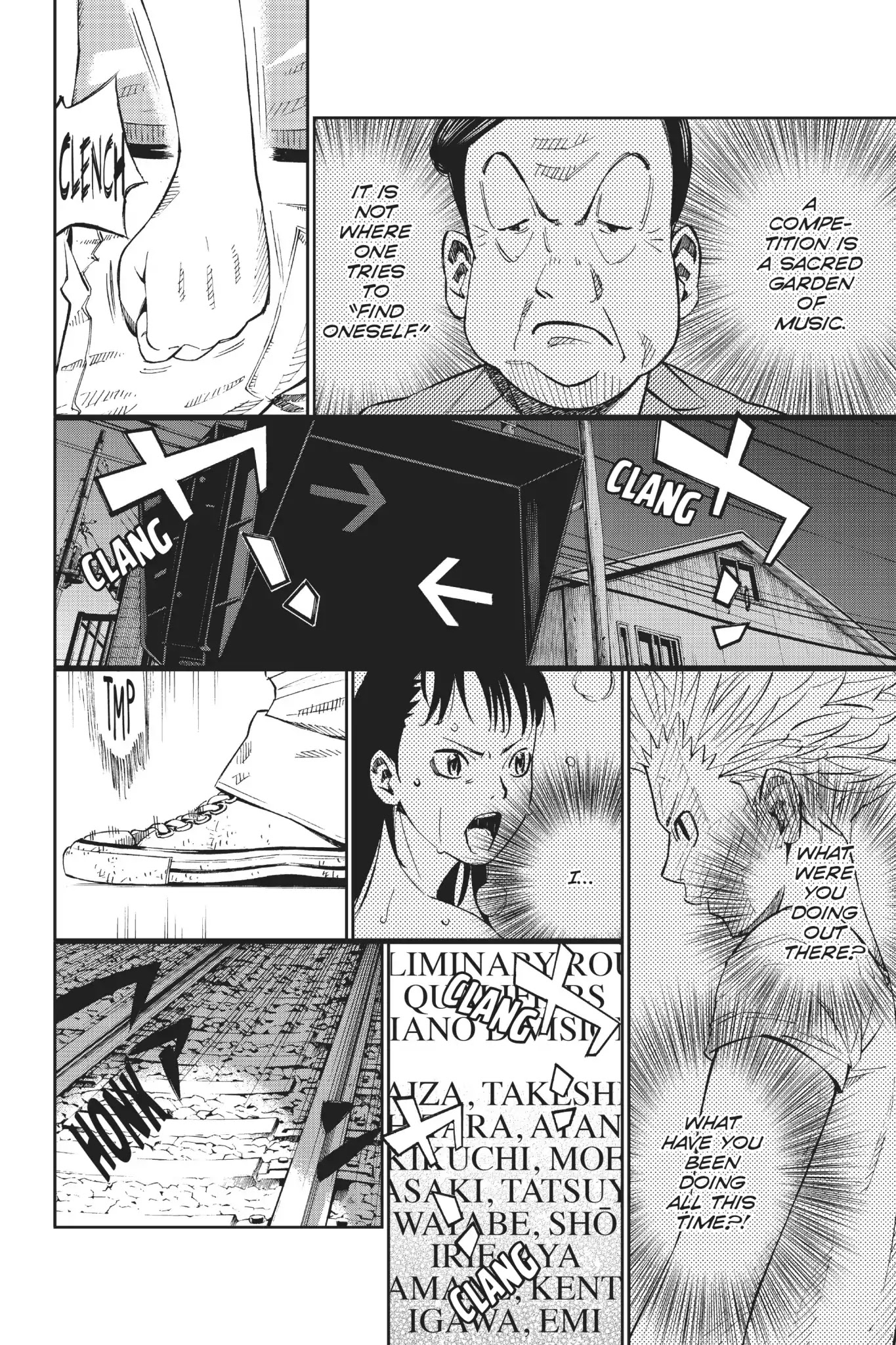Shigatsu wa Kimi no Uso Chapter 19 page 38 - Chapter 19: Along The Railroad Track