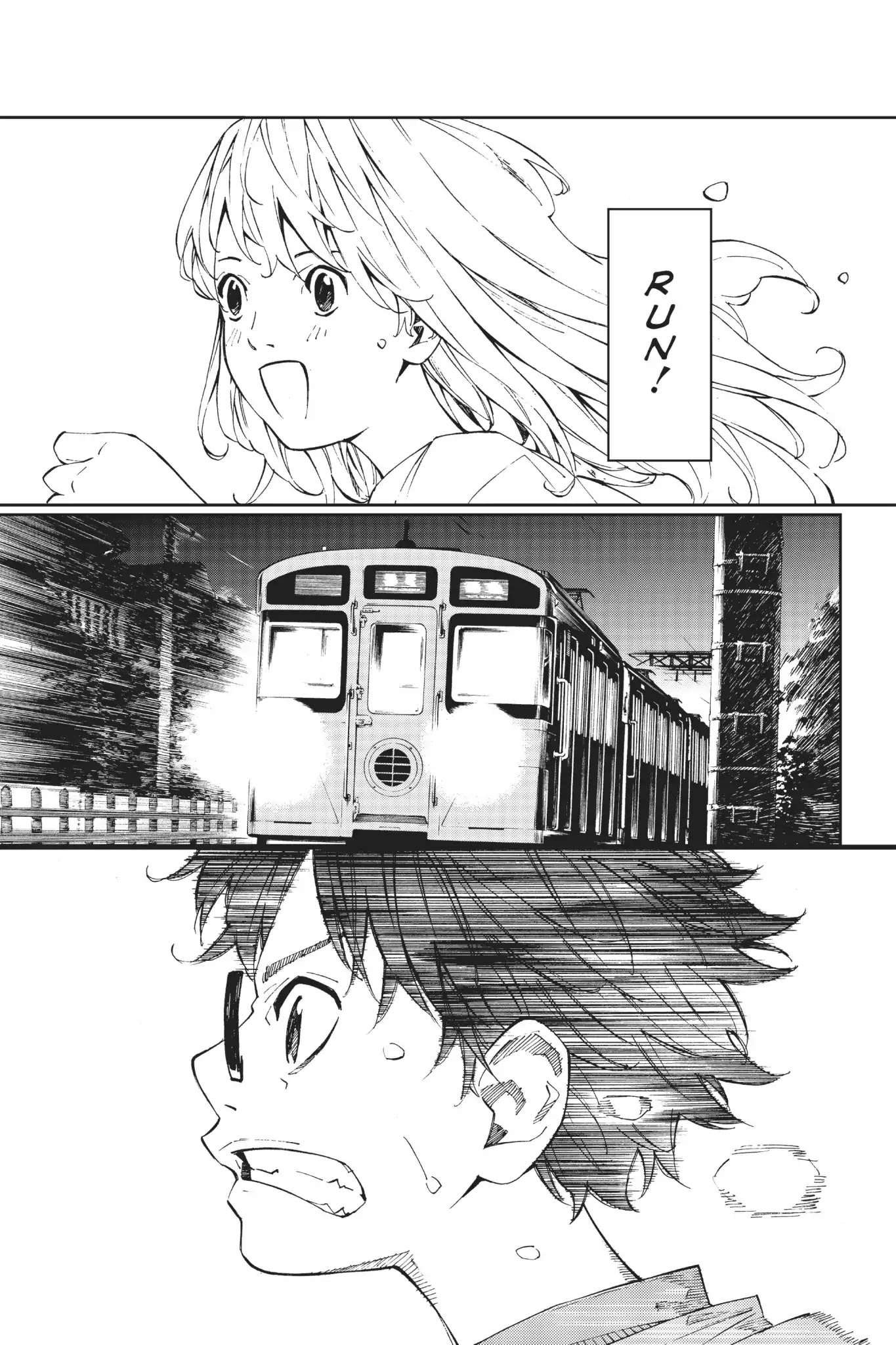 Shigatsu wa Kimi no Uso Chapter 19 page 43 - Chapter 19: Along The Railroad Track