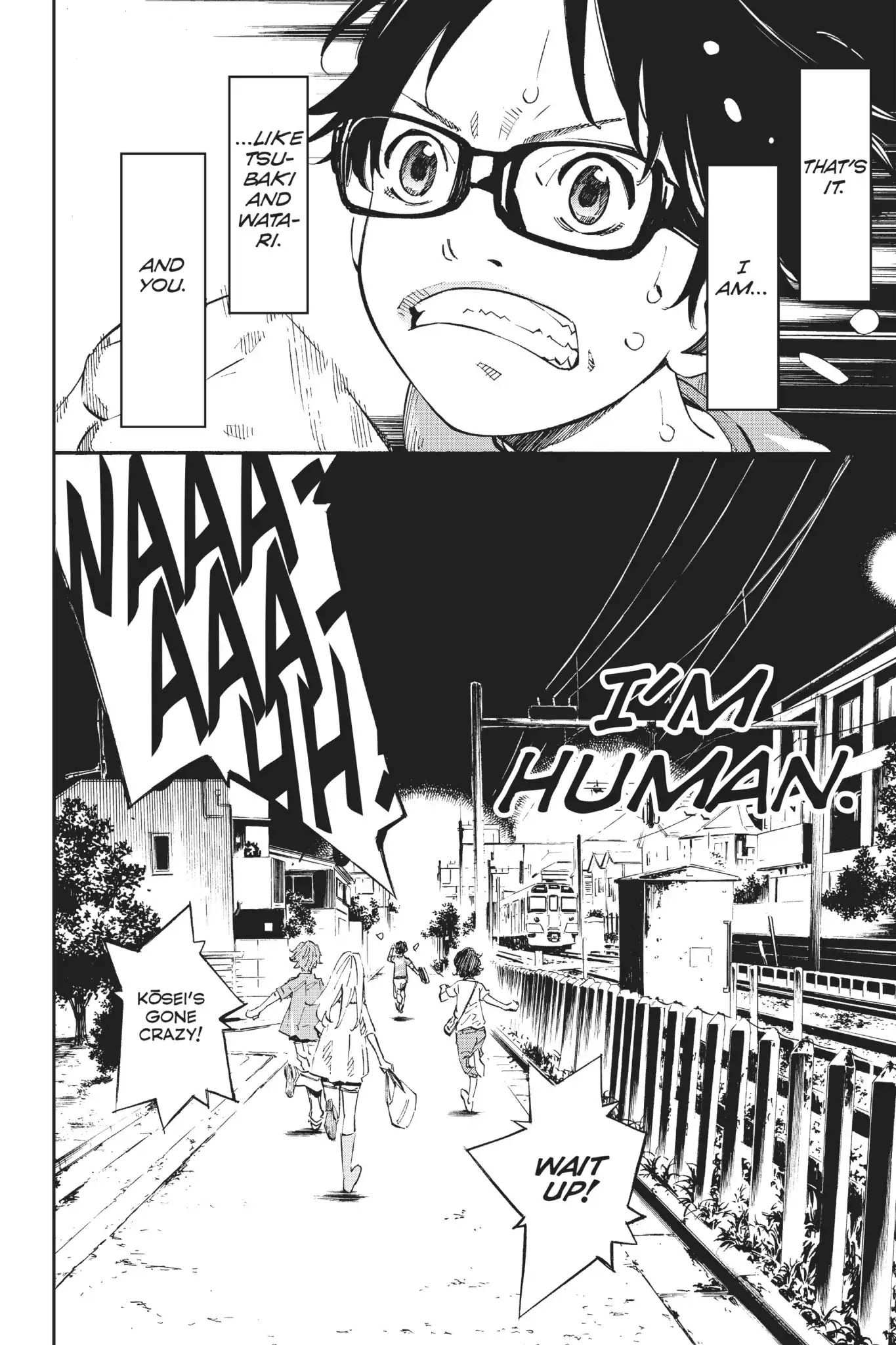 Shigatsu wa Kimi no Uso Chapter 19 page 45 - Chapter 19: Along The Railroad Track