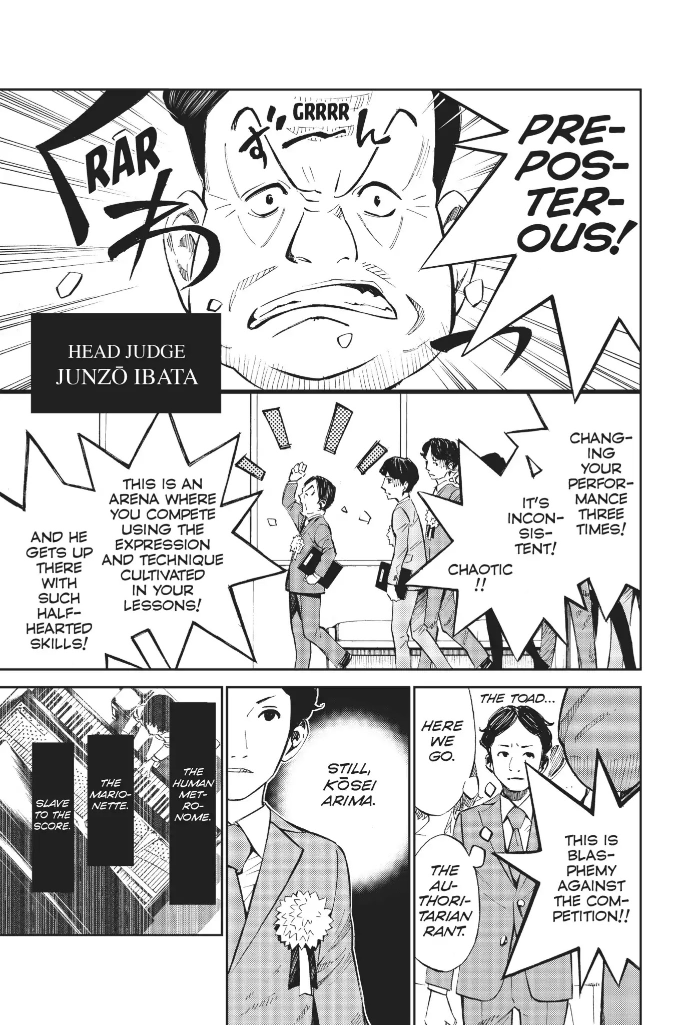Shigatsu wa Kimi no Uso Chapter 19 page 6 - Chapter 19: Along The Railroad Track