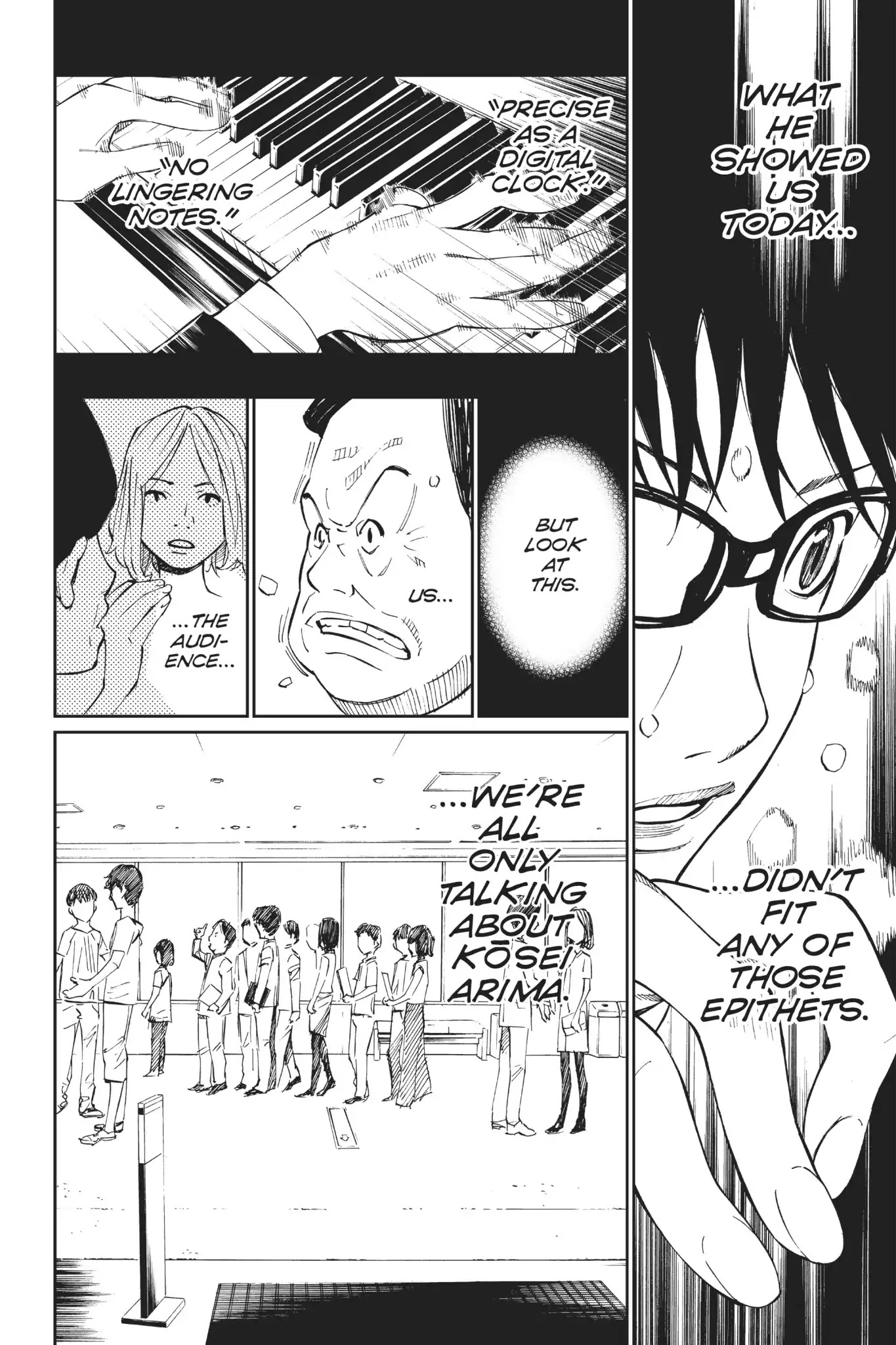 Shigatsu wa Kimi no Uso Chapter 19 page 7 - Chapter 19: Along The Railroad Track