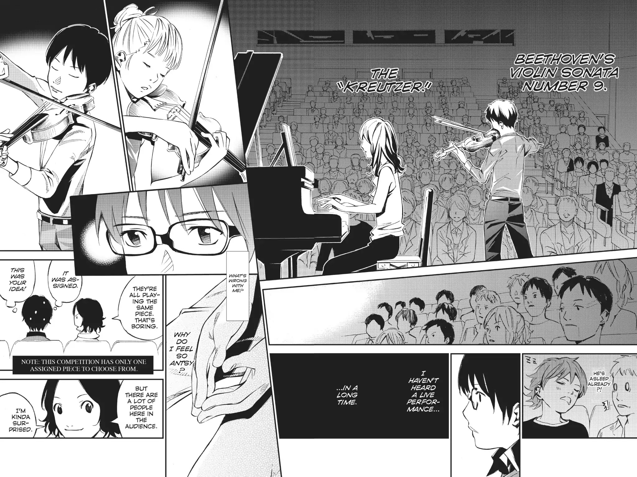 Shigatsu wa Kimi no Uso Chapter 2 page 12 - Chapter 2: The Love of A Violinist