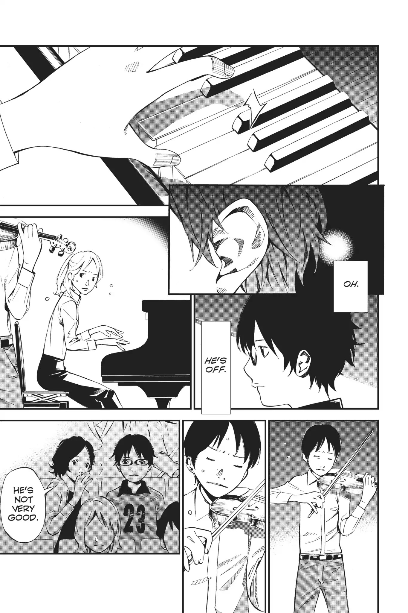 Shigatsu wa Kimi no Uso Chapter 2 page 14 - Chapter 2: The Love of A Violinist