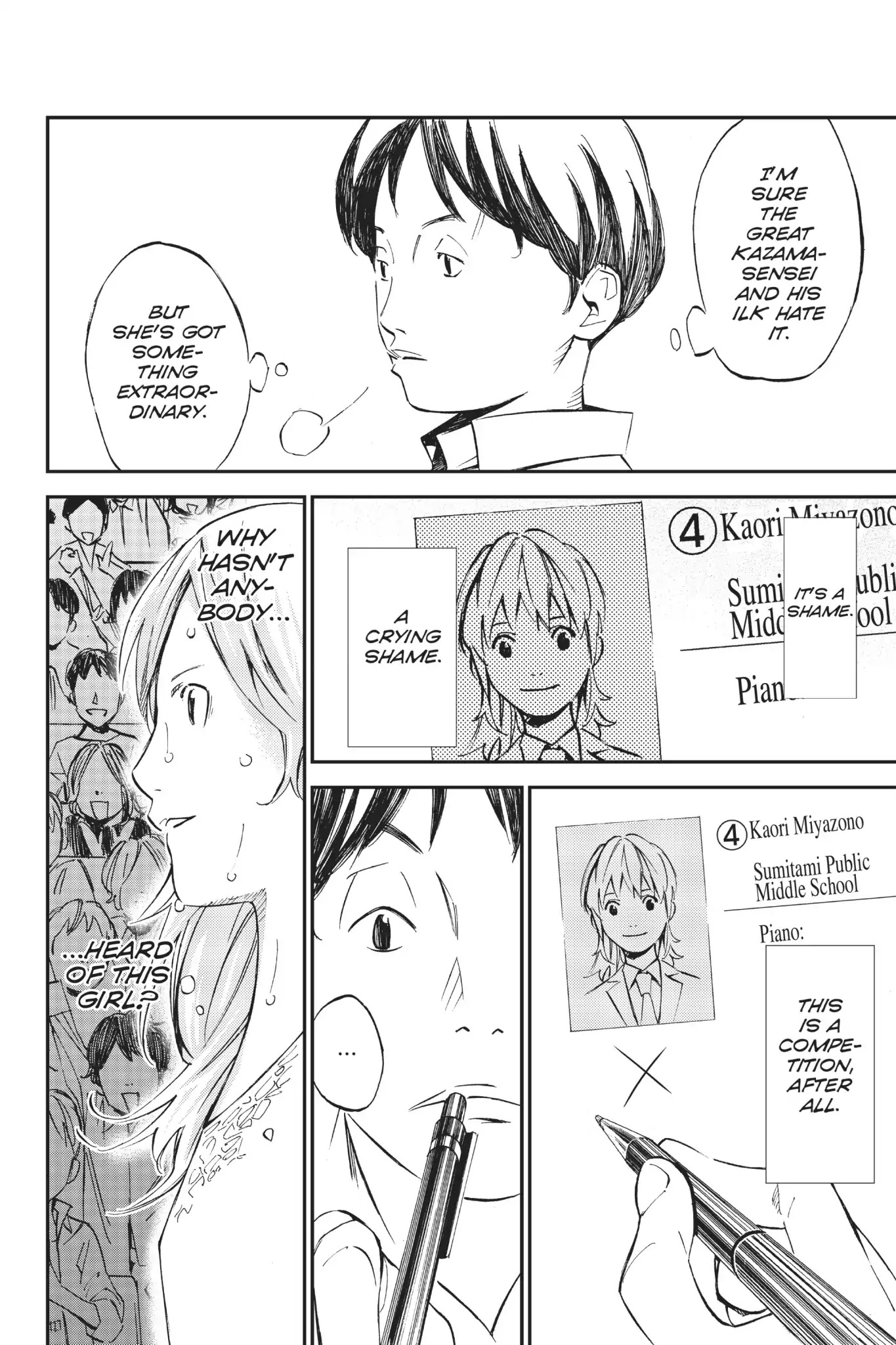 Shigatsu wa Kimi no Uso Chapter 2 page 30 - Chapter 2: The Love of A Violinist