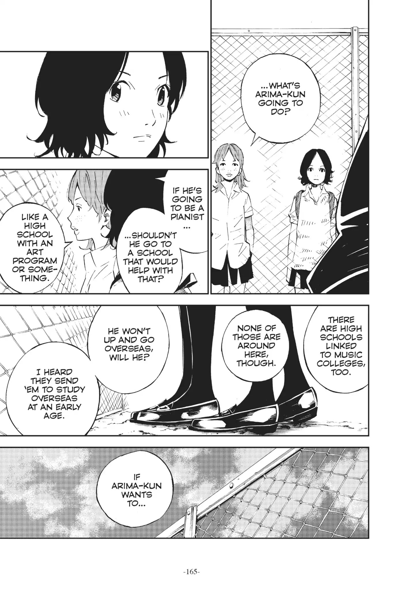 Shigatsu wa Kimi no Uso Chapter 20 page 16 - Chapter 20: Under The Bridge