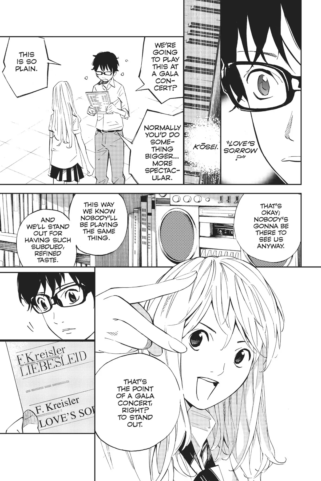 Shigatsu wa Kimi no Uso Chapter 20 page 20 - Chapter 20: Under The Bridge