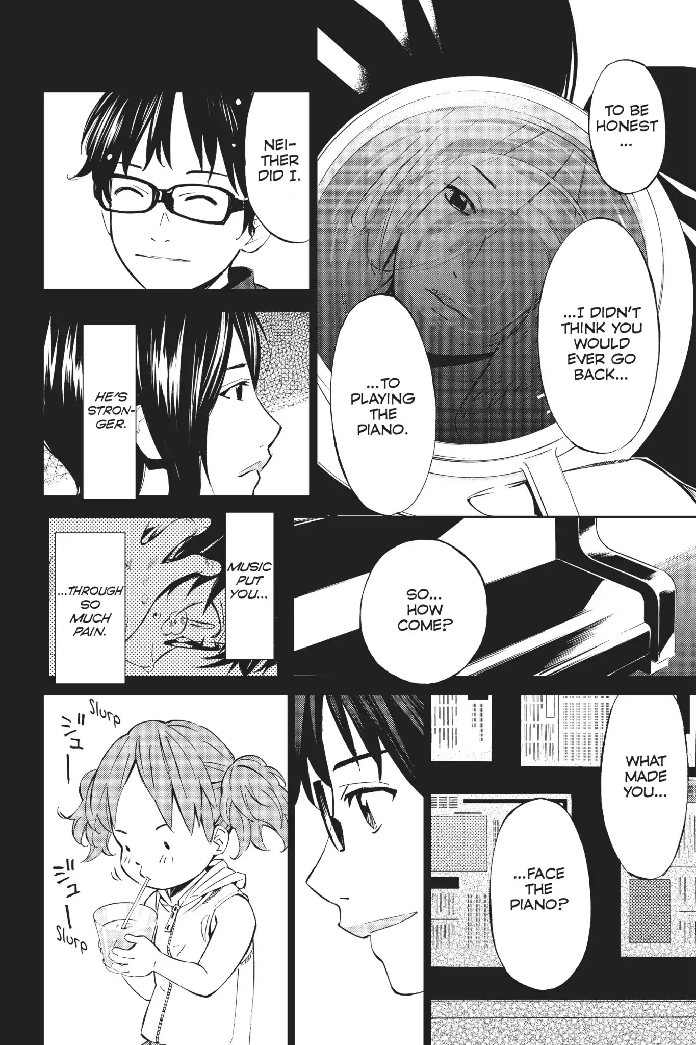Shigatsu wa Kimi no Uso Chapter 20 page 25 - Chapter 20: Under The Bridge