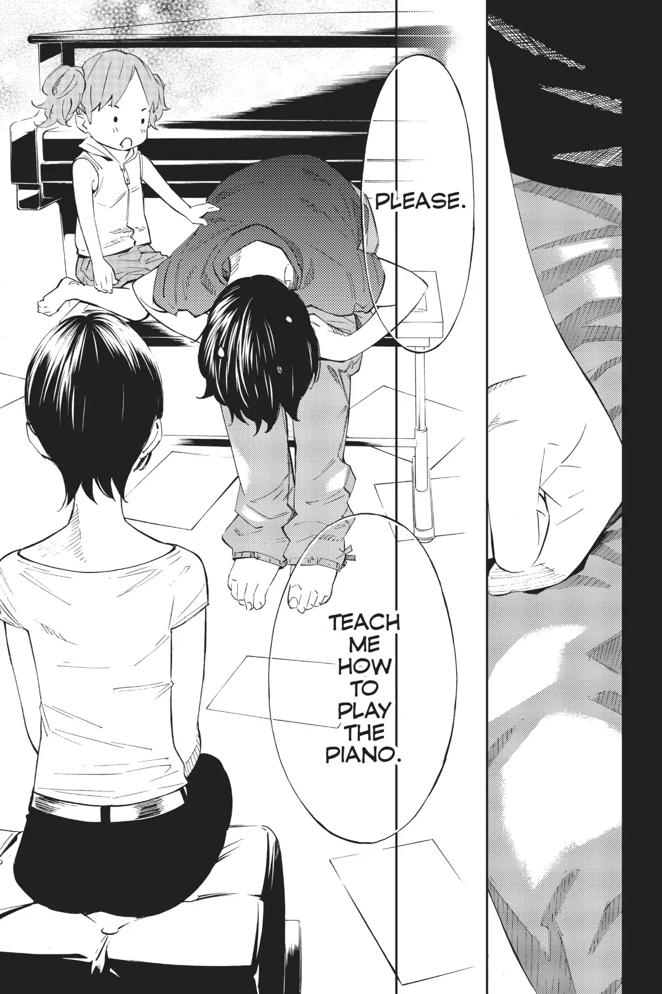 Shigatsu wa Kimi no Uso Chapter 20 page 31 - Chapter 20: Under The Bridge