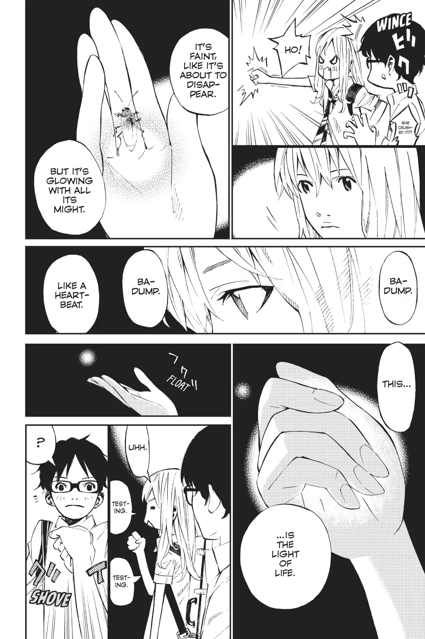 Shigatsu wa Kimi no Uso Chapter 20 page 35 - Chapter 20: Under The Bridge