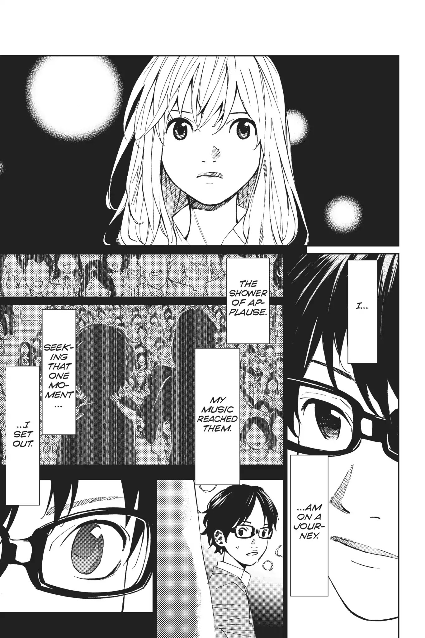 Shigatsu wa Kimi no Uso Chapter 20 page 39 - Chapter 20: Under The Bridge
