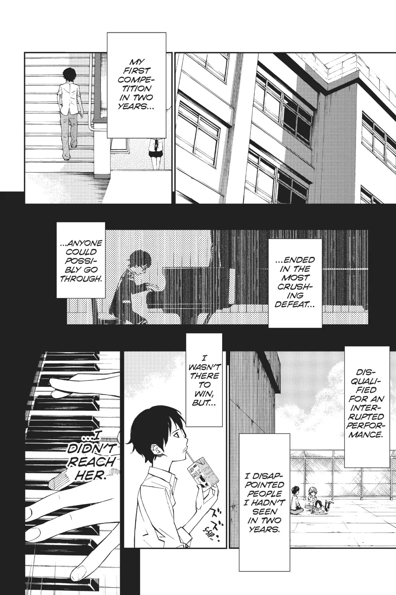 Shigatsu wa Kimi no Uso Chapter 20 page 7 - Chapter 20: Under The Bridge