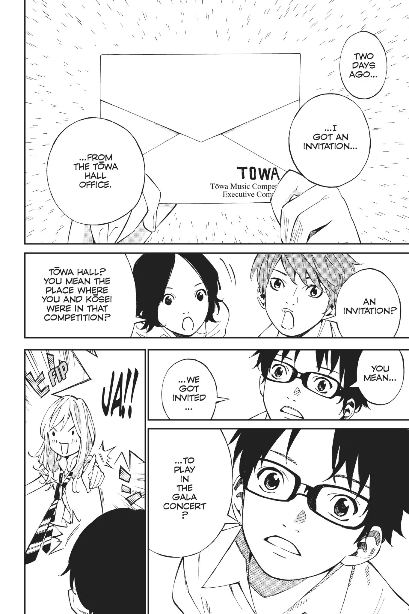 Shigatsu wa Kimi no Uso Chapter 20 page 9 - Chapter 20: Under The Bridge