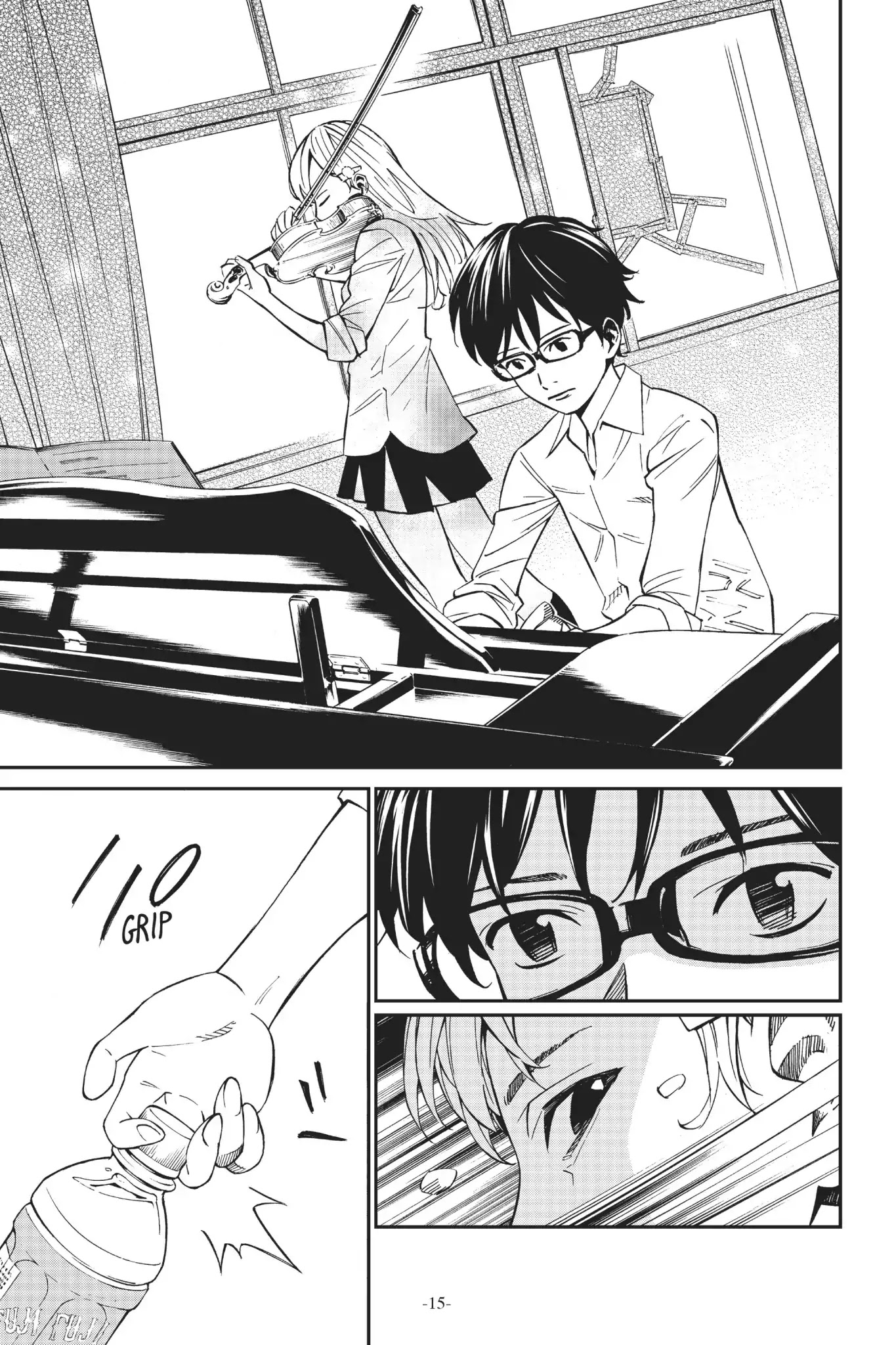 Shigatsu wa Kimi no Uso Chapter 21 page 13 - Chapter 21: Candied Apple