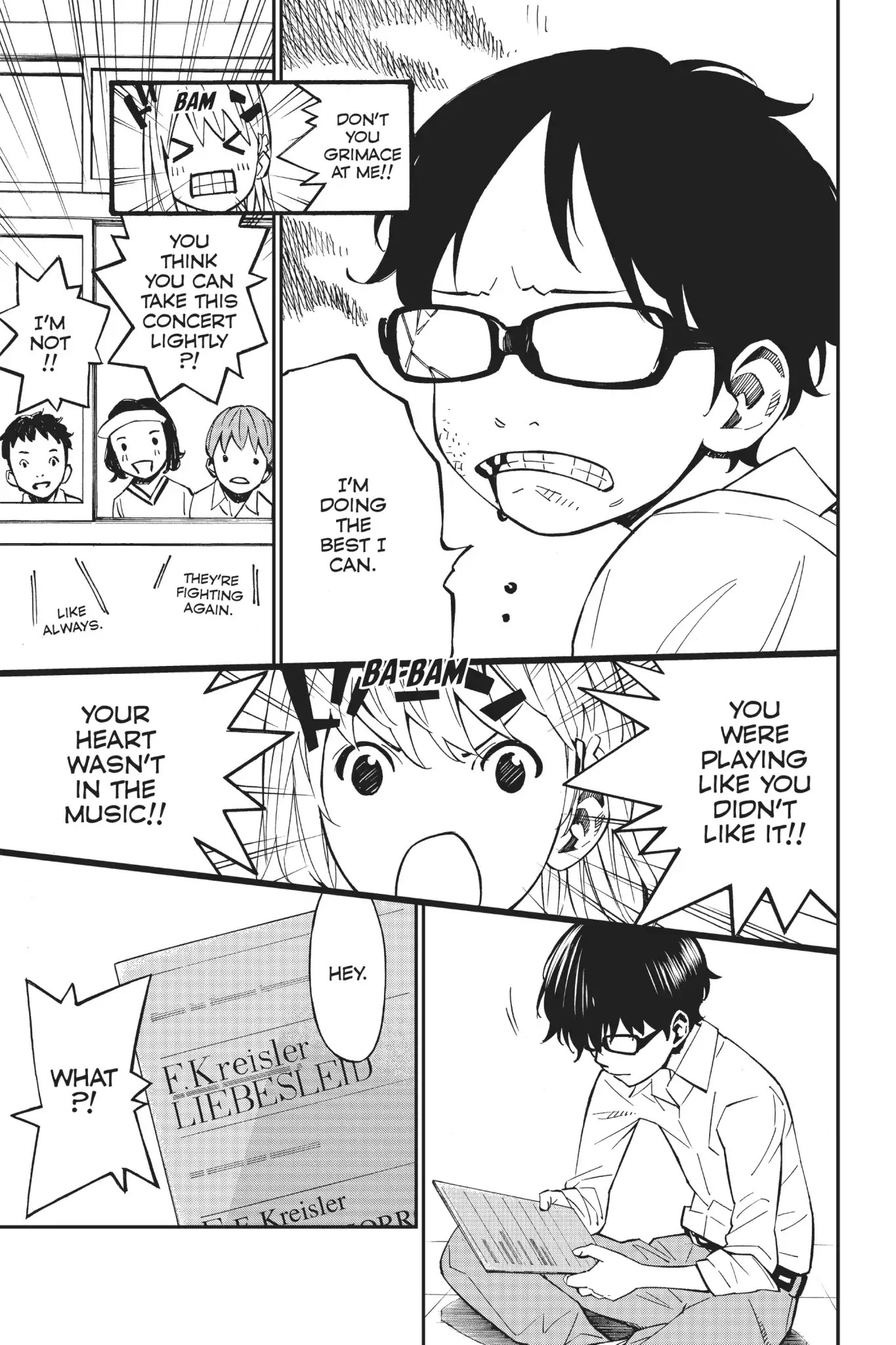 Shigatsu wa Kimi no Uso Chapter 21 page 15 - Chapter 21: Candied Apple