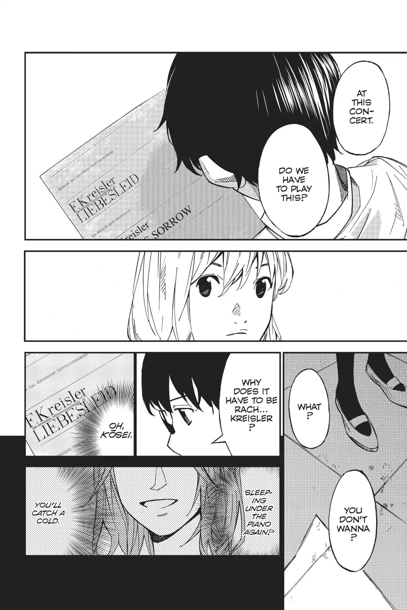 Shigatsu wa Kimi no Uso Chapter 21 page 16 - Chapter 21: Candied Apple