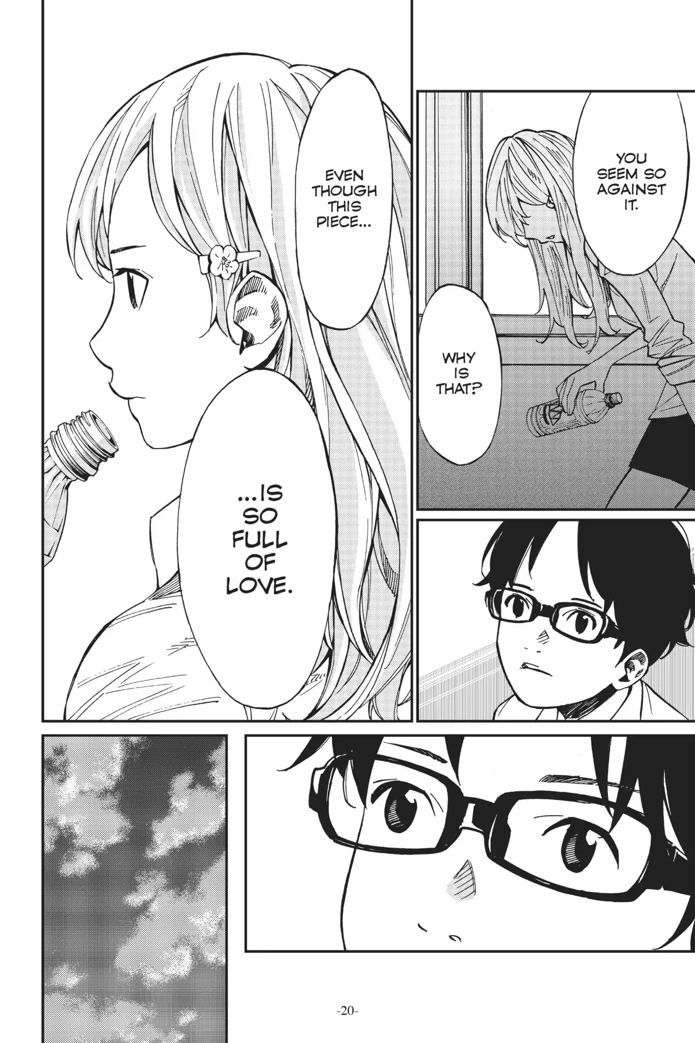 Shigatsu wa Kimi no Uso Chapter 21 page 18 - Chapter 21: Candied Apple
