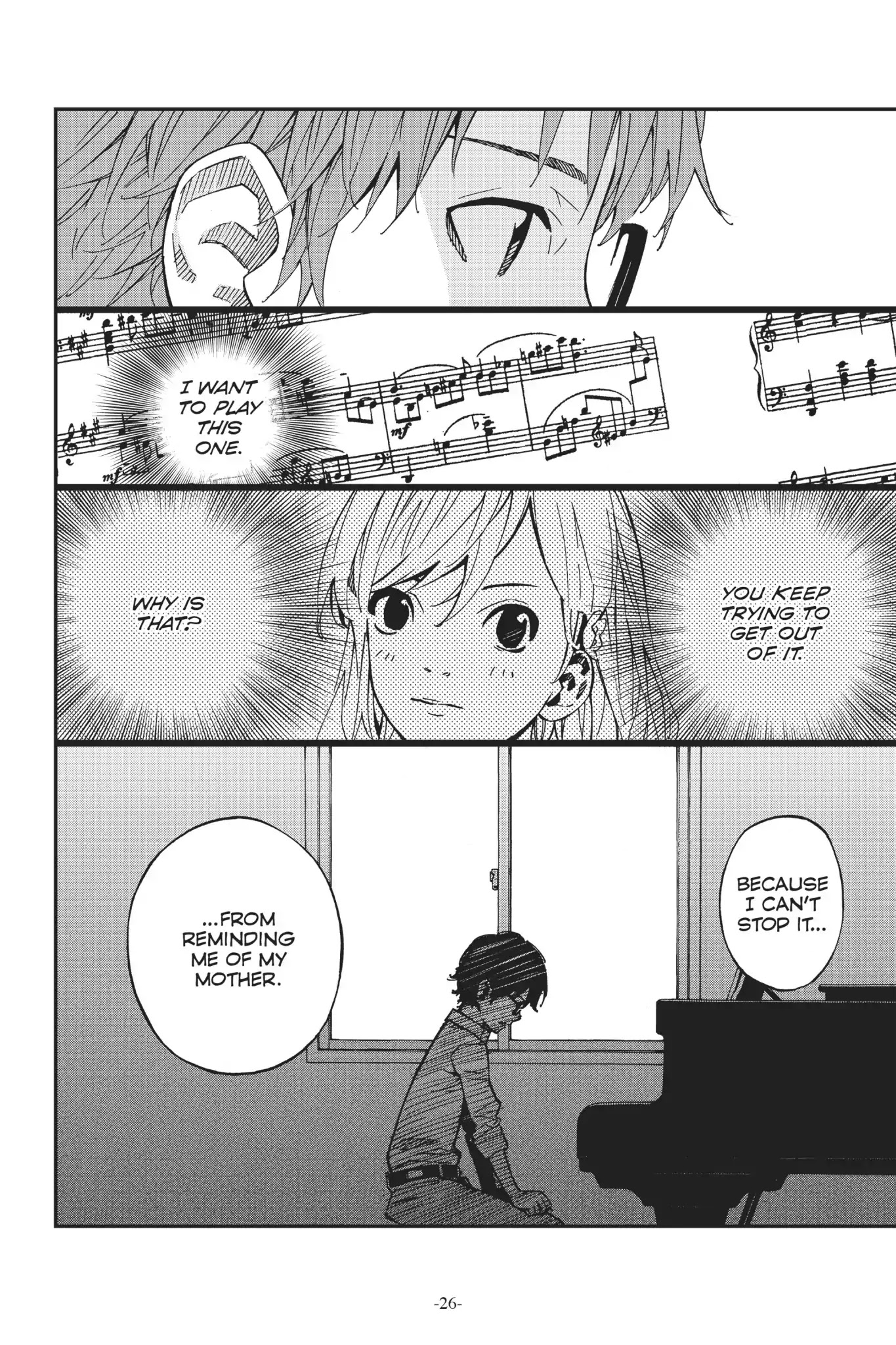 Shigatsu wa Kimi no Uso Chapter 21 page 24 - Chapter 21: Candied Apple