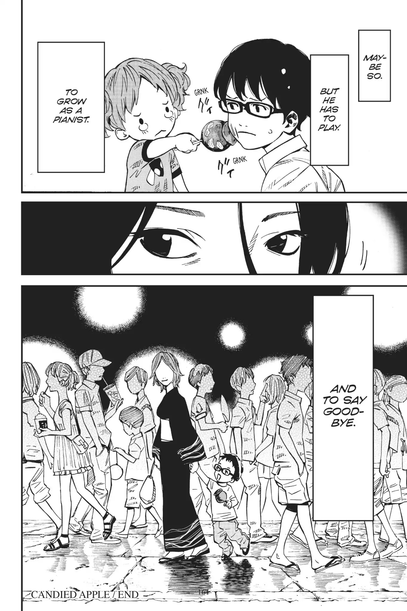 Shigatsu wa Kimi no Uso Chapter 21 page 46 - Chapter 21: Candied Apple