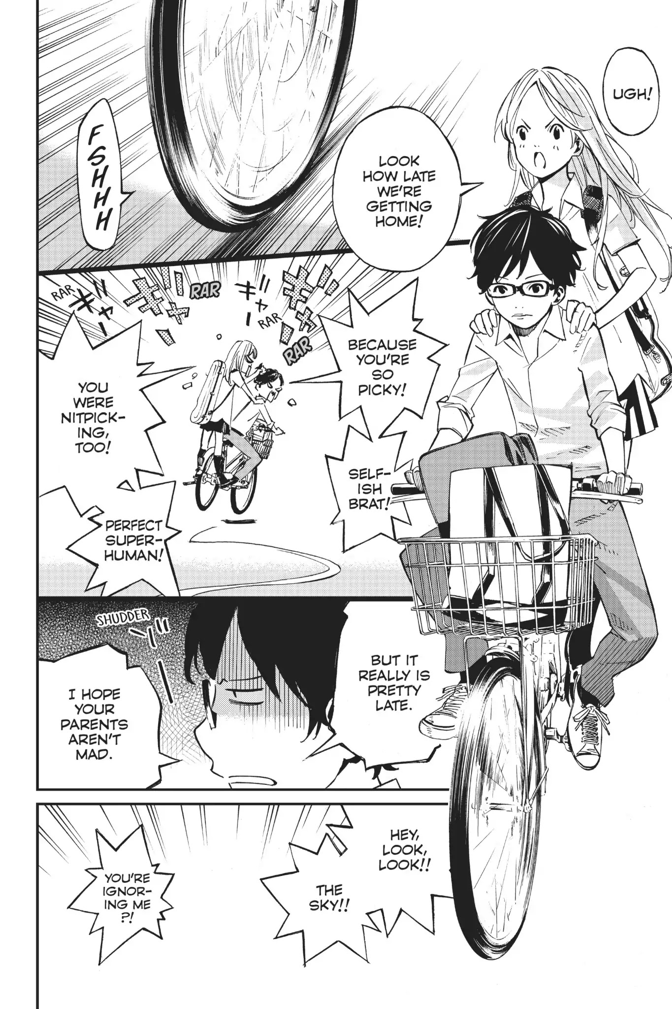 Shigatsu wa Kimi no Uso Chapter 22 page 16 - Chapter 22: Twinkle, Twinkle, Little Star