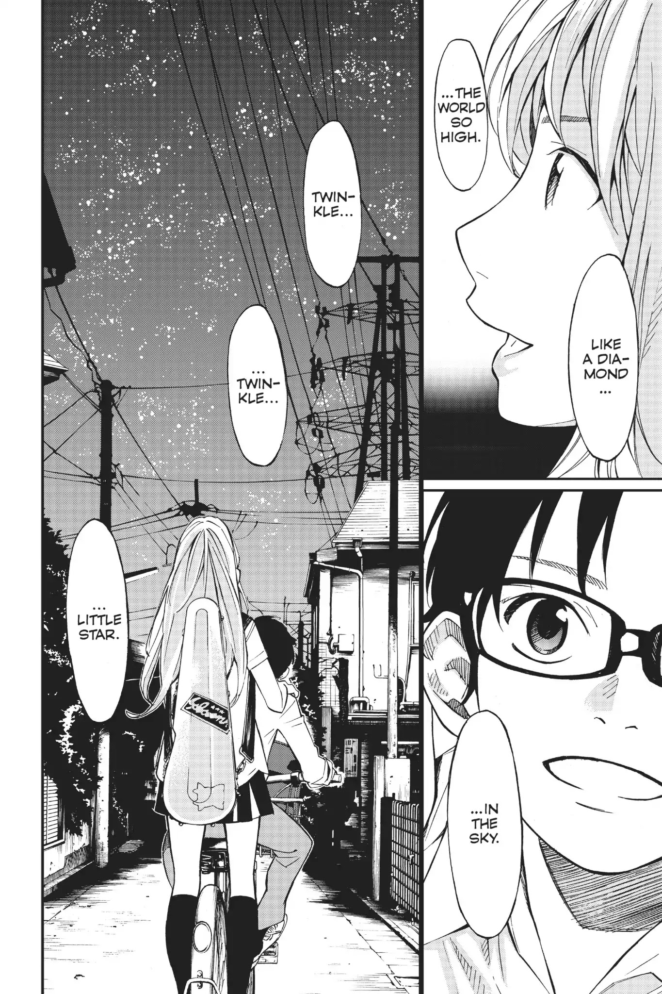 Shigatsu wa Kimi no Uso Chapter 22 page 18 - Chapter 22: Twinkle, Twinkle, Little Star
