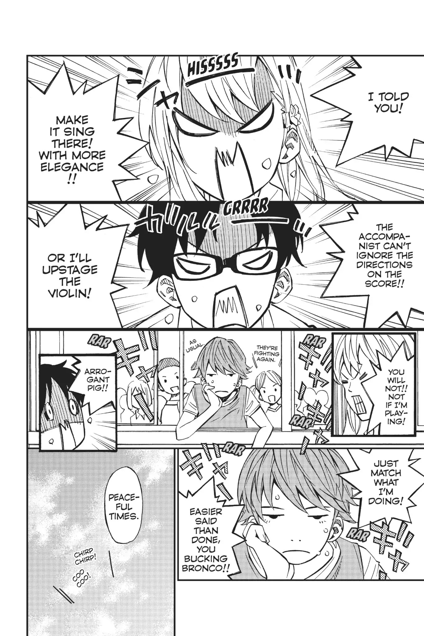 Shigatsu wa Kimi no Uso Chapter 22 page 3 - Chapter 22: Twinkle, Twinkle, Little Star