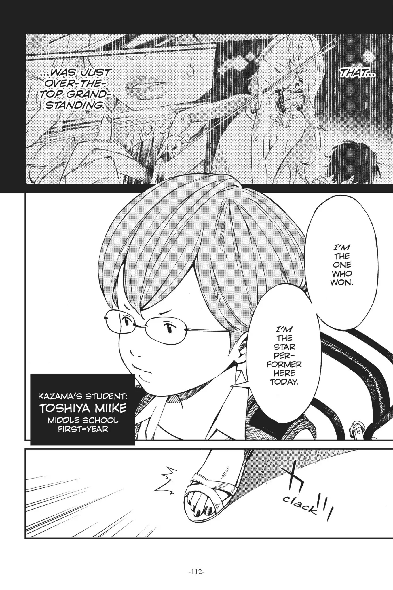 Shigatsu wa Kimi no Uso Chapter 23 page 11 - Chapter 23: Spurred to Action