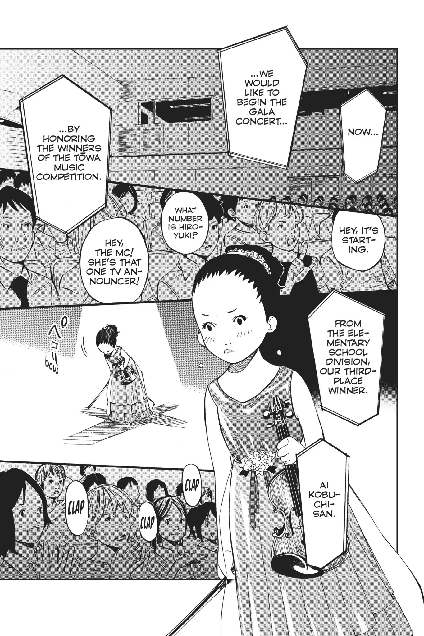 Shigatsu wa Kimi no Uso Chapter 23 page 14 - Chapter 23: Spurred to Action