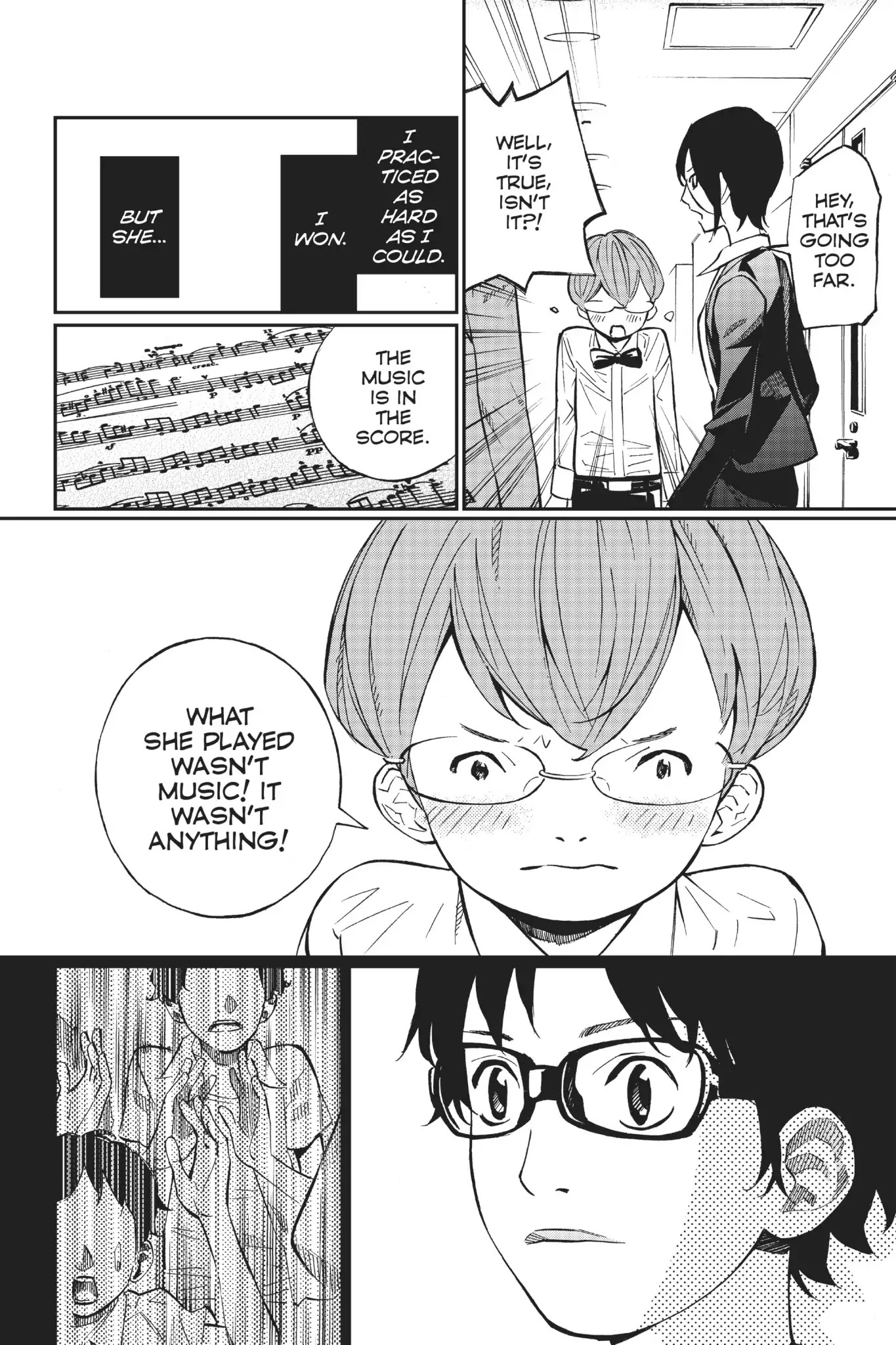 Shigatsu wa Kimi no Uso Chapter 23 page 26 - Chapter 23: Spurred to Action