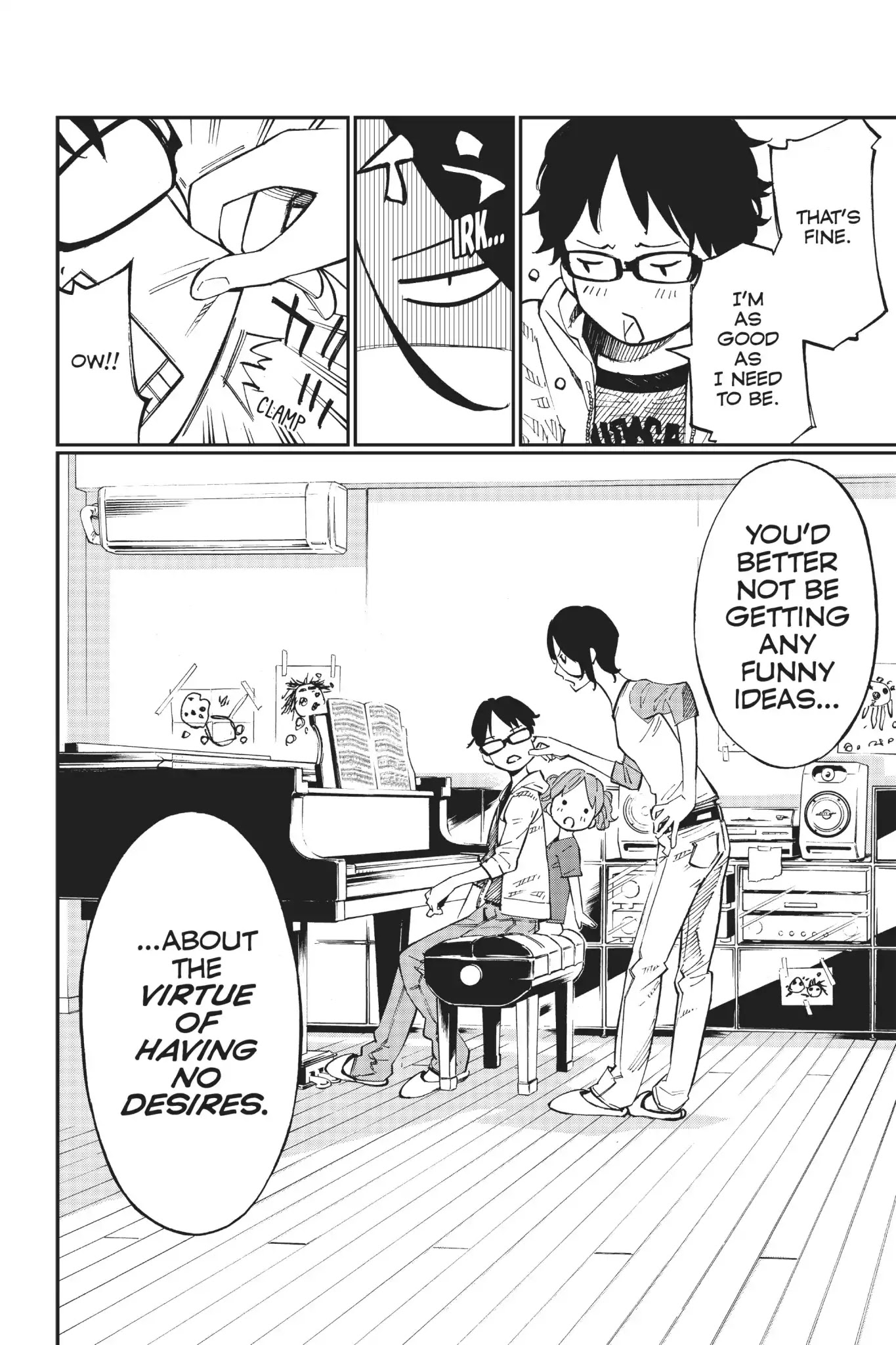 Shigatsu wa Kimi no Uso Chapter 23 page 3 - Chapter 23: Spurred to Action