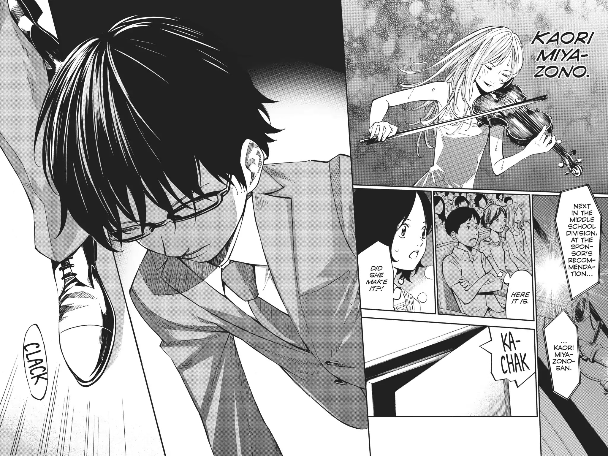 Shigatsu wa Kimi no Uso Chapter 23 page 30 - Chapter 23: Spurred to Action