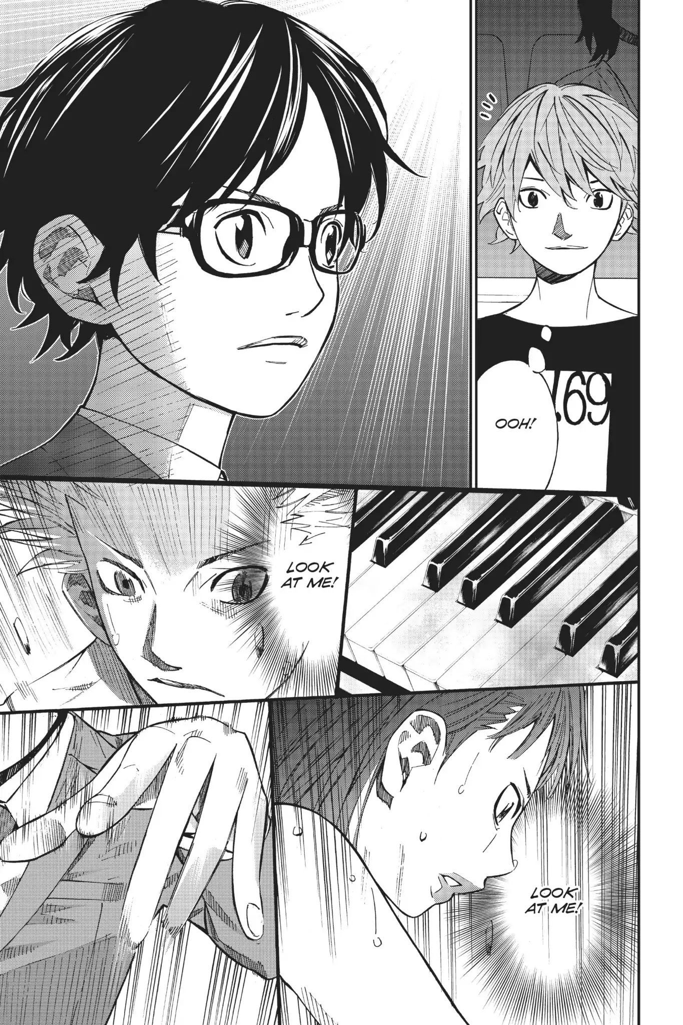 Shigatsu wa Kimi no Uso Chapter 23 page 38 - Chapter 23: Spurred to Action