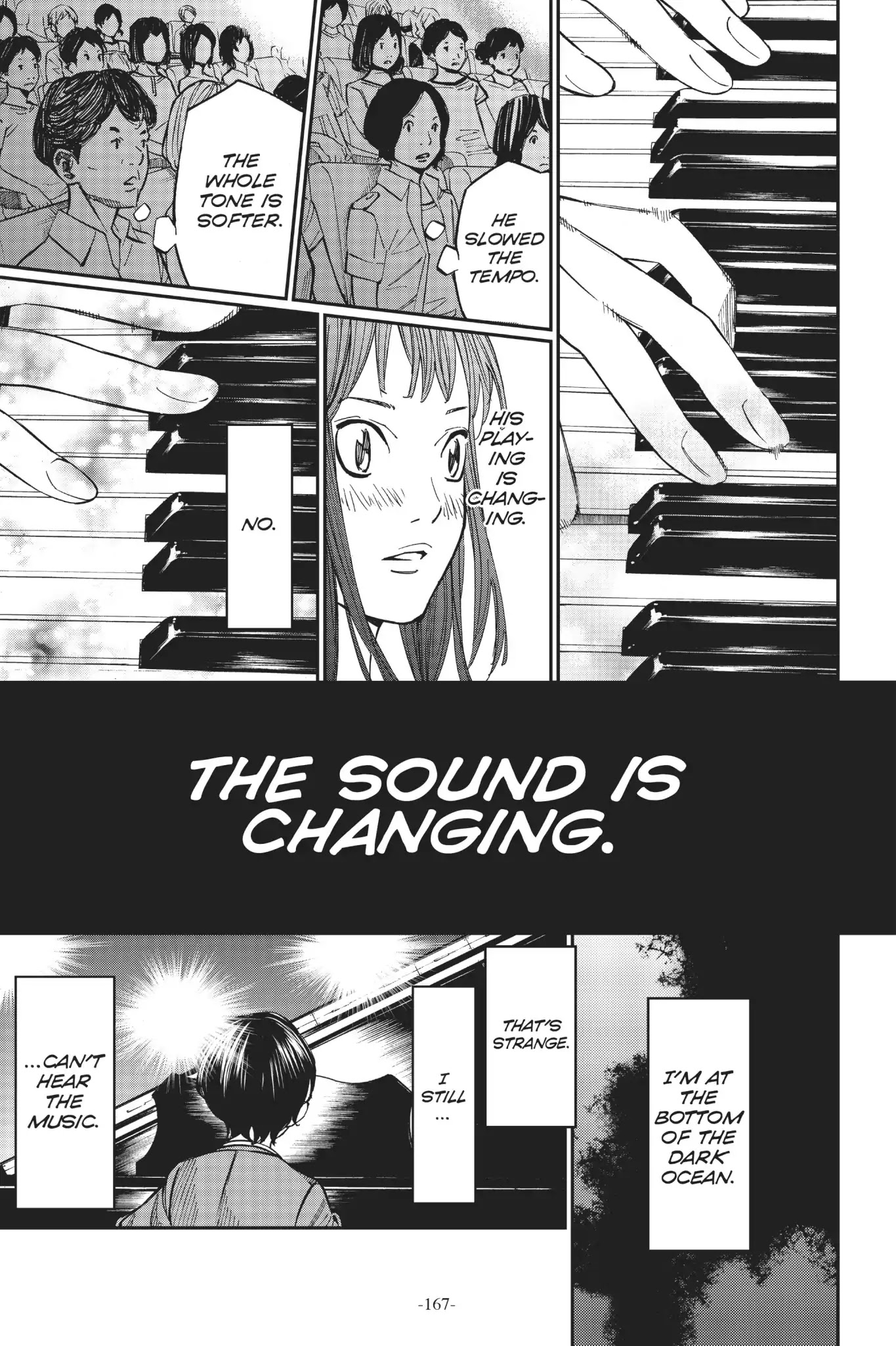 Shigatsu wa Kimi no Uso Chapter 24 page 17 - Chapter 24: Rays of Light