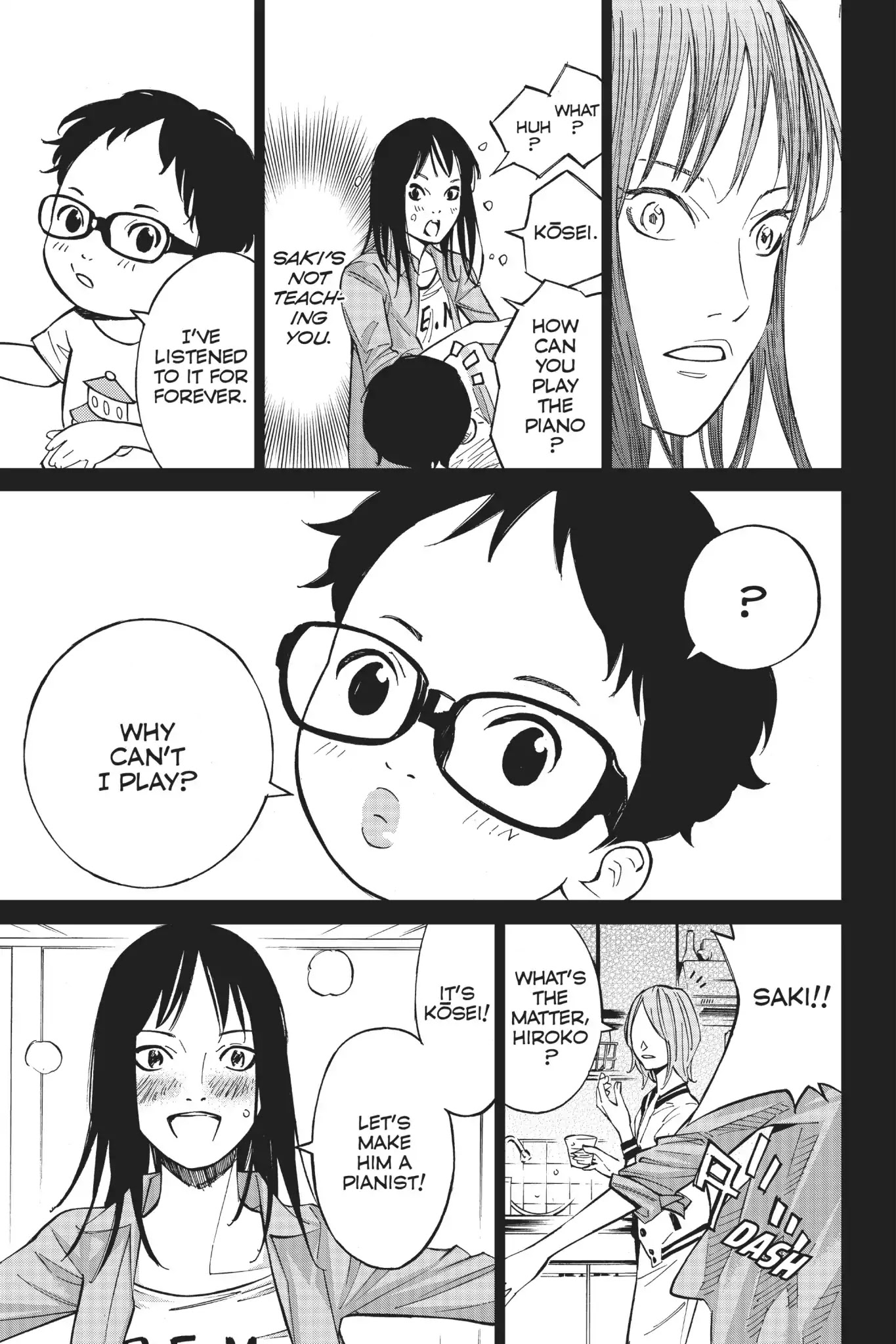 Shigatsu wa Kimi no Uso Chapter 24 page 3 - Chapter 24: Rays of Light