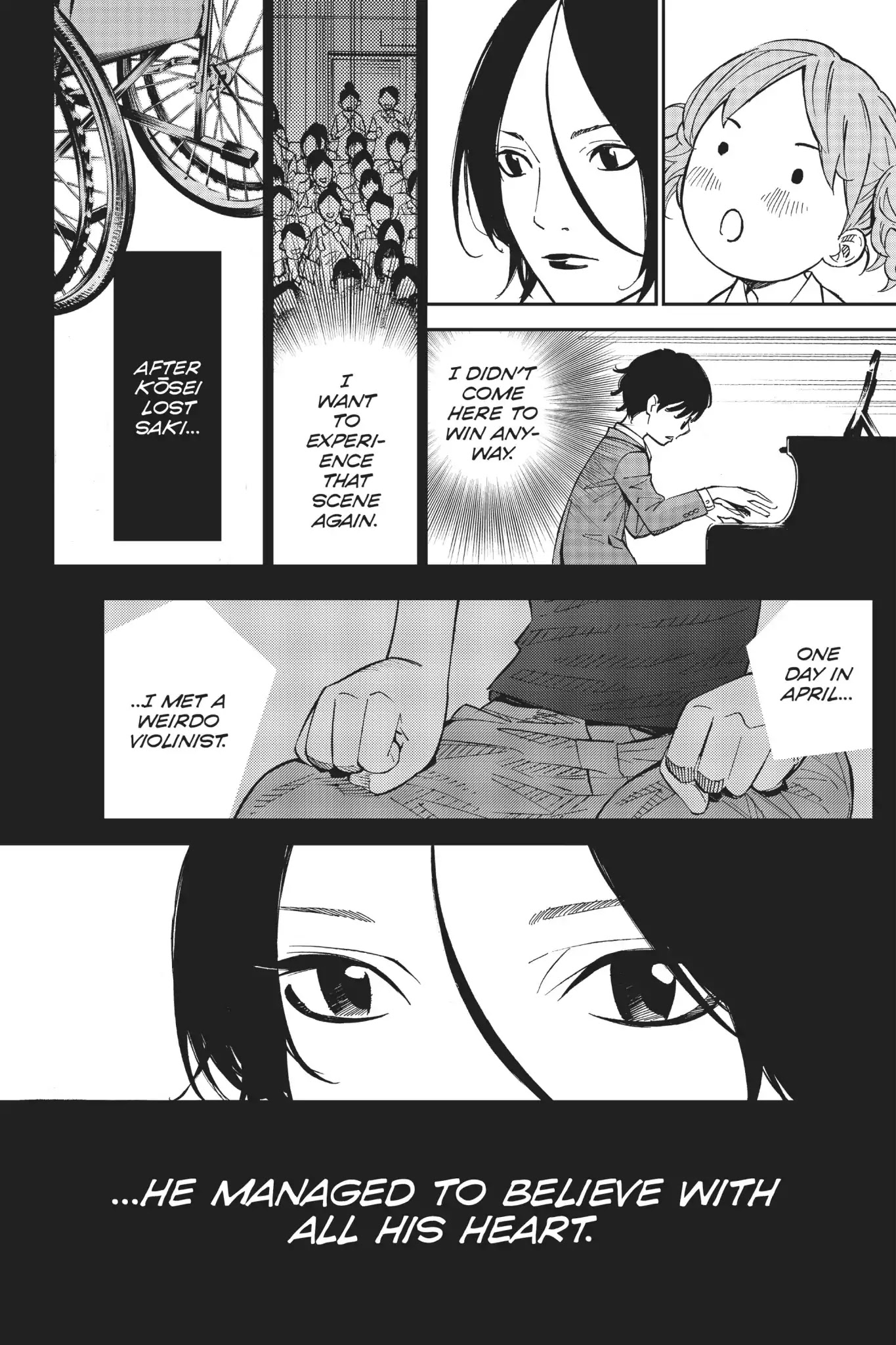 Shigatsu wa Kimi no Uso Chapter 24 page 31 - Chapter 24: Rays of Light