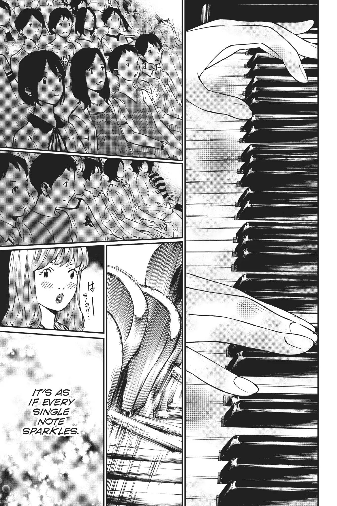 Shigatsu wa Kimi no Uso Chapter 24 page 34 - Chapter 24: Rays of Light