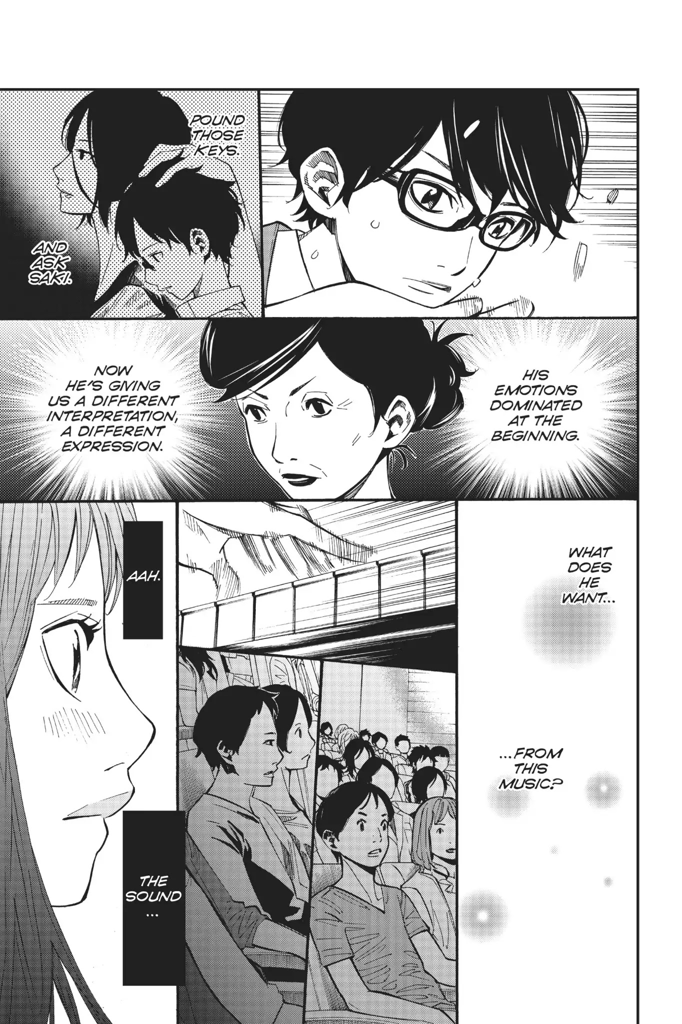Shigatsu wa Kimi no Uso Chapter 24 page 36 - Chapter 24: Rays of Light