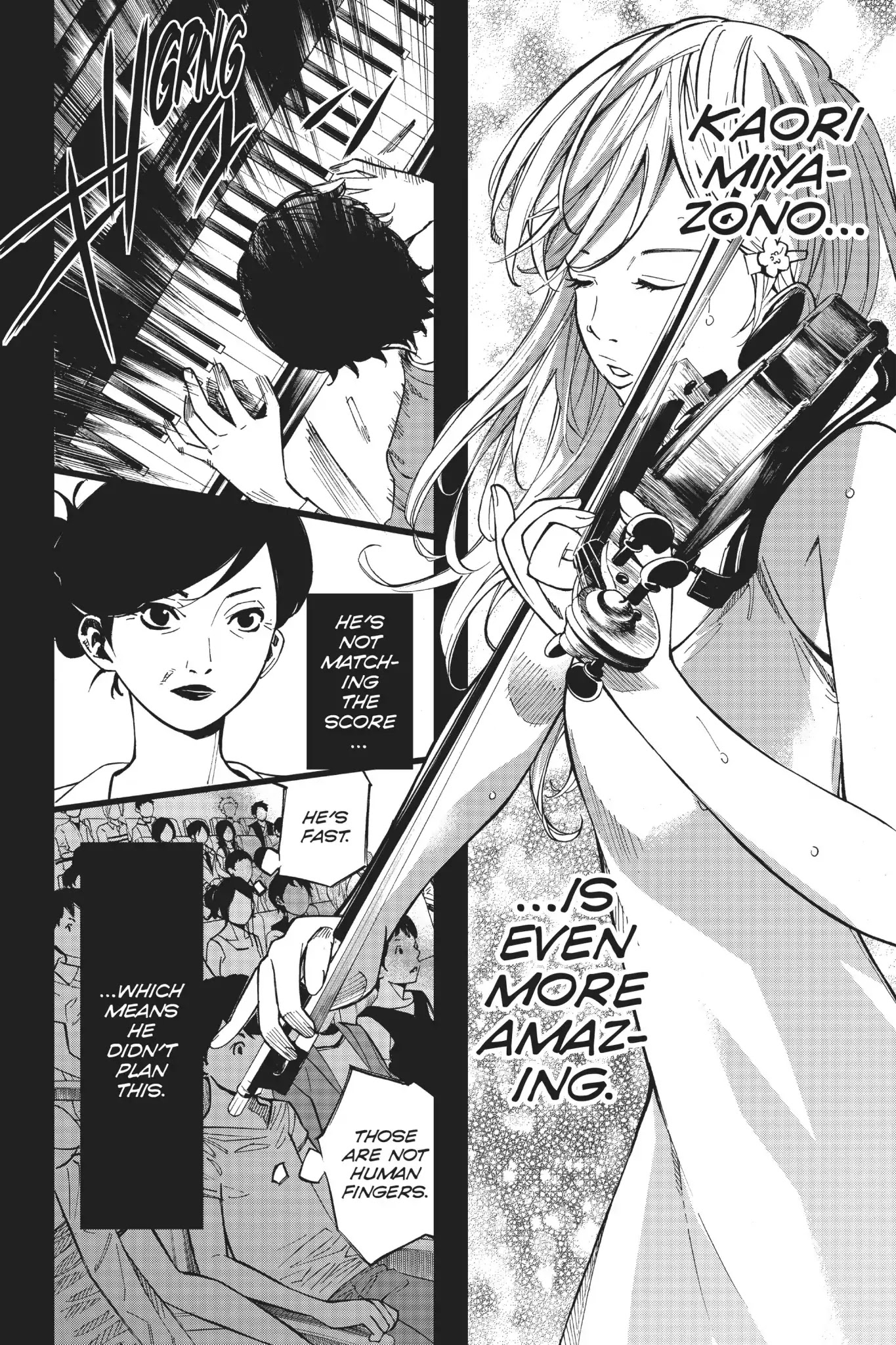 Shigatsu wa Kimi no Uso Chapter 24 page 8 - Chapter 24: Rays of Light