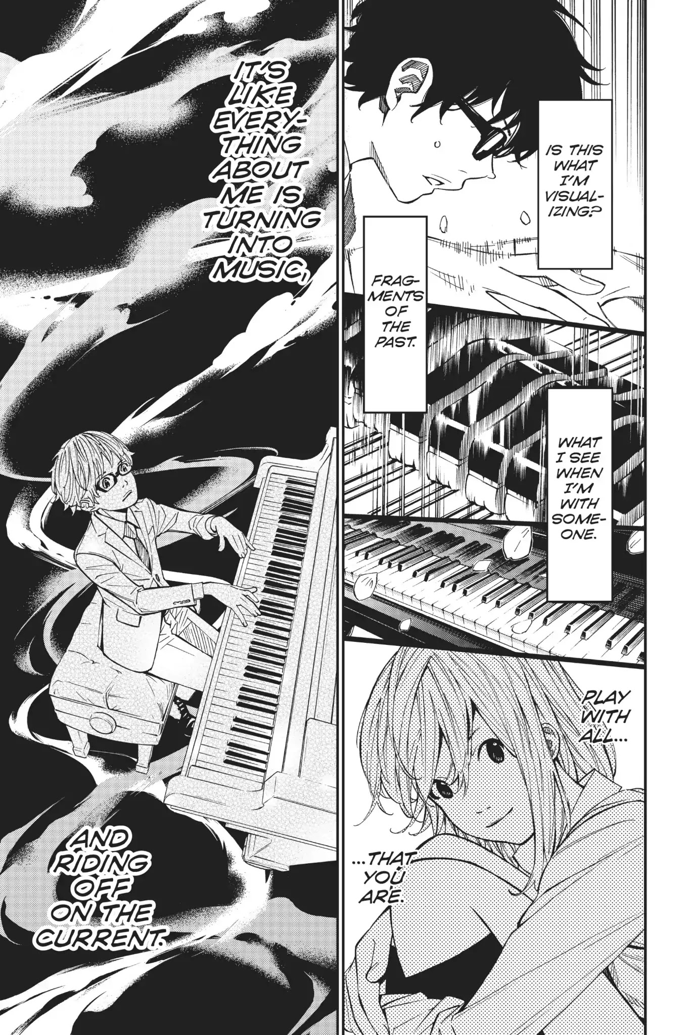 Shigatsu wa Kimi no Uso Chapter 25 page 10 - Chapter 25: Connection