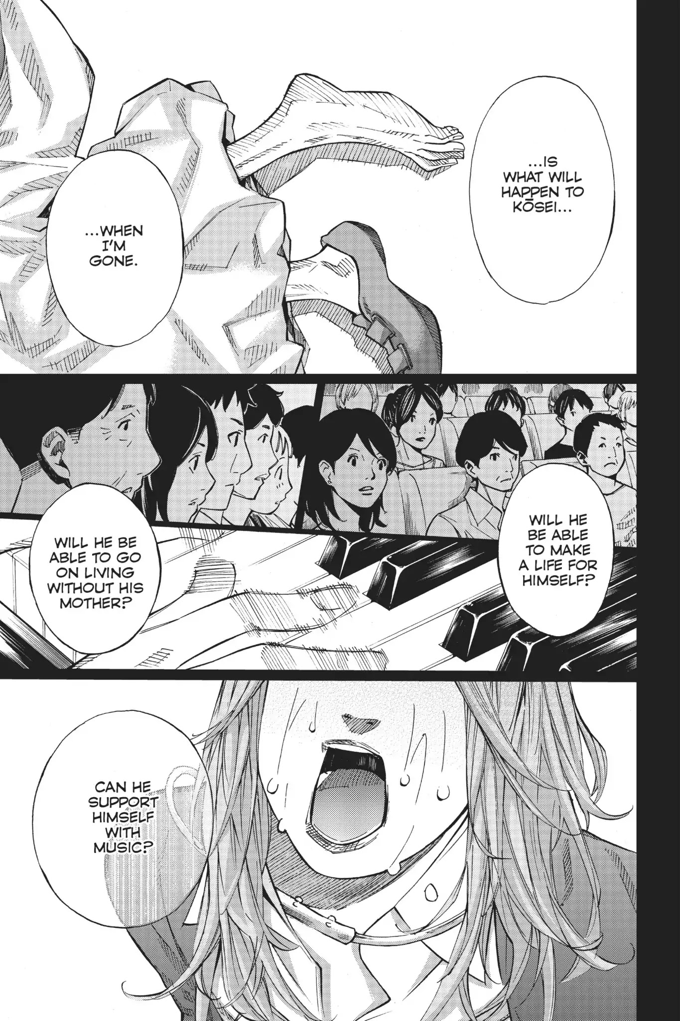 Shigatsu wa Kimi no Uso Chapter 25 page 16 - Chapter 25: Connection