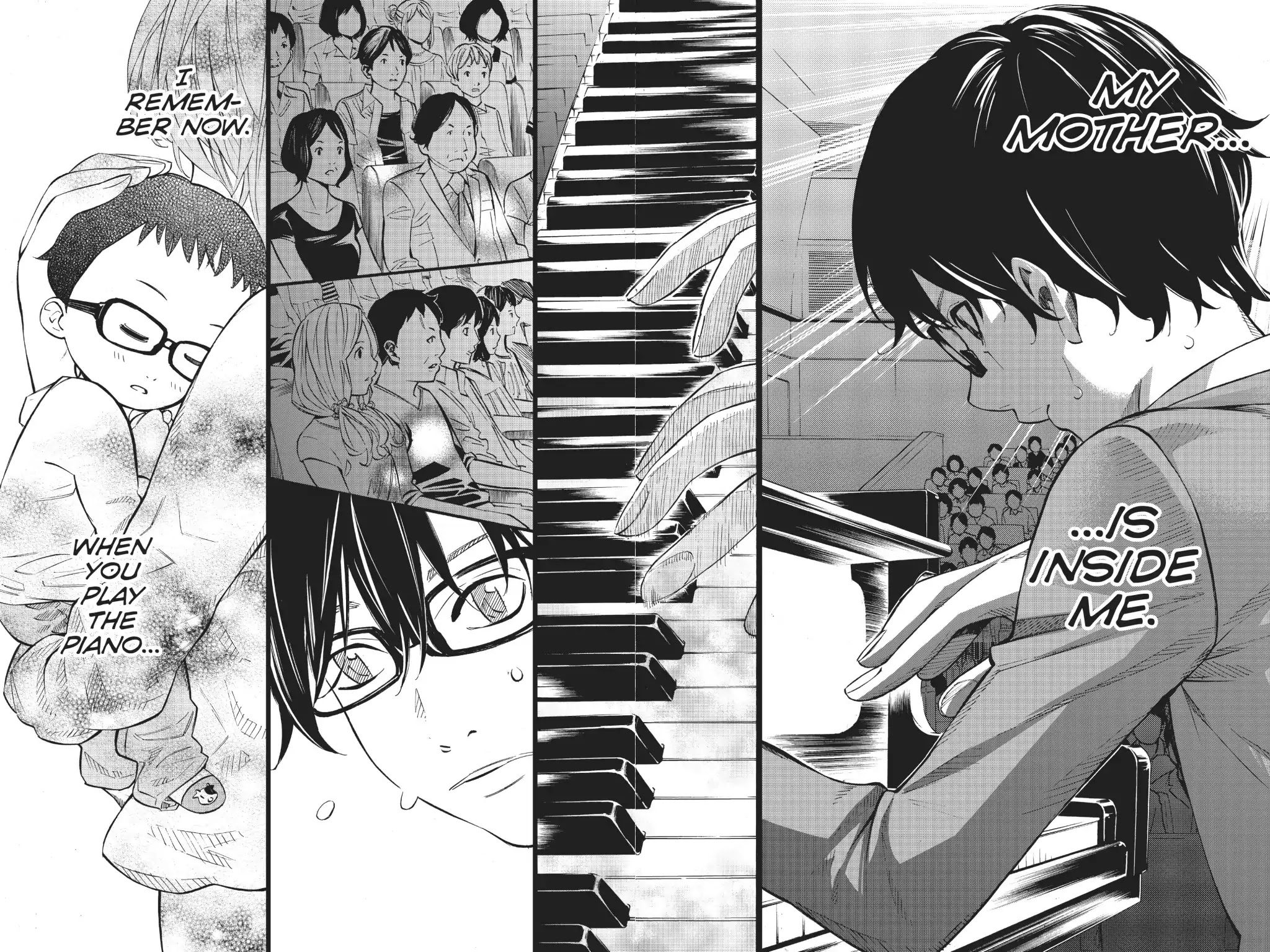 Shigatsu wa Kimi no Uso Chapter 25 page 22 - Chapter 25: Connection