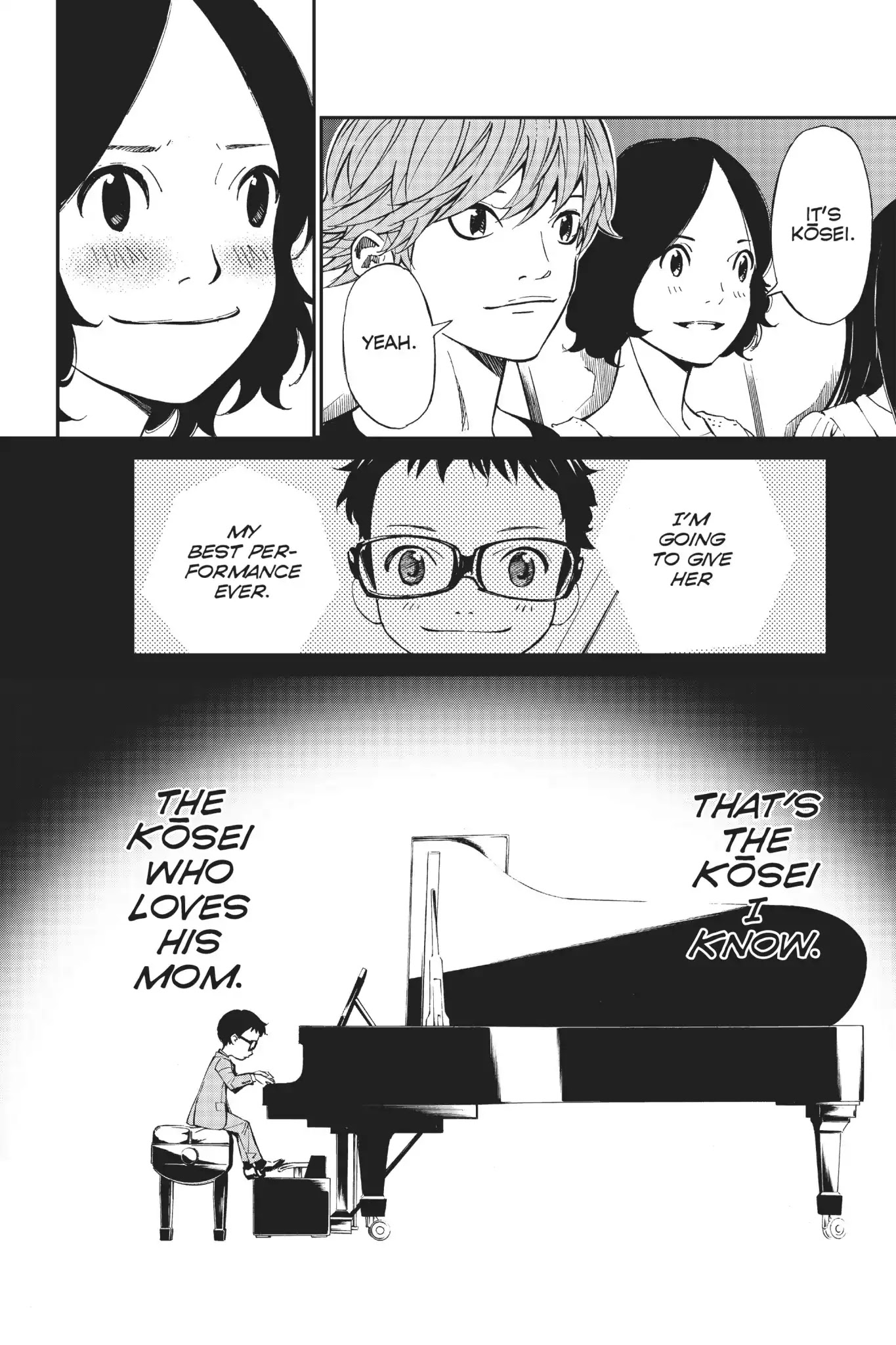Shigatsu wa Kimi no Uso Chapter 25 page 24 - Chapter 25: Connection