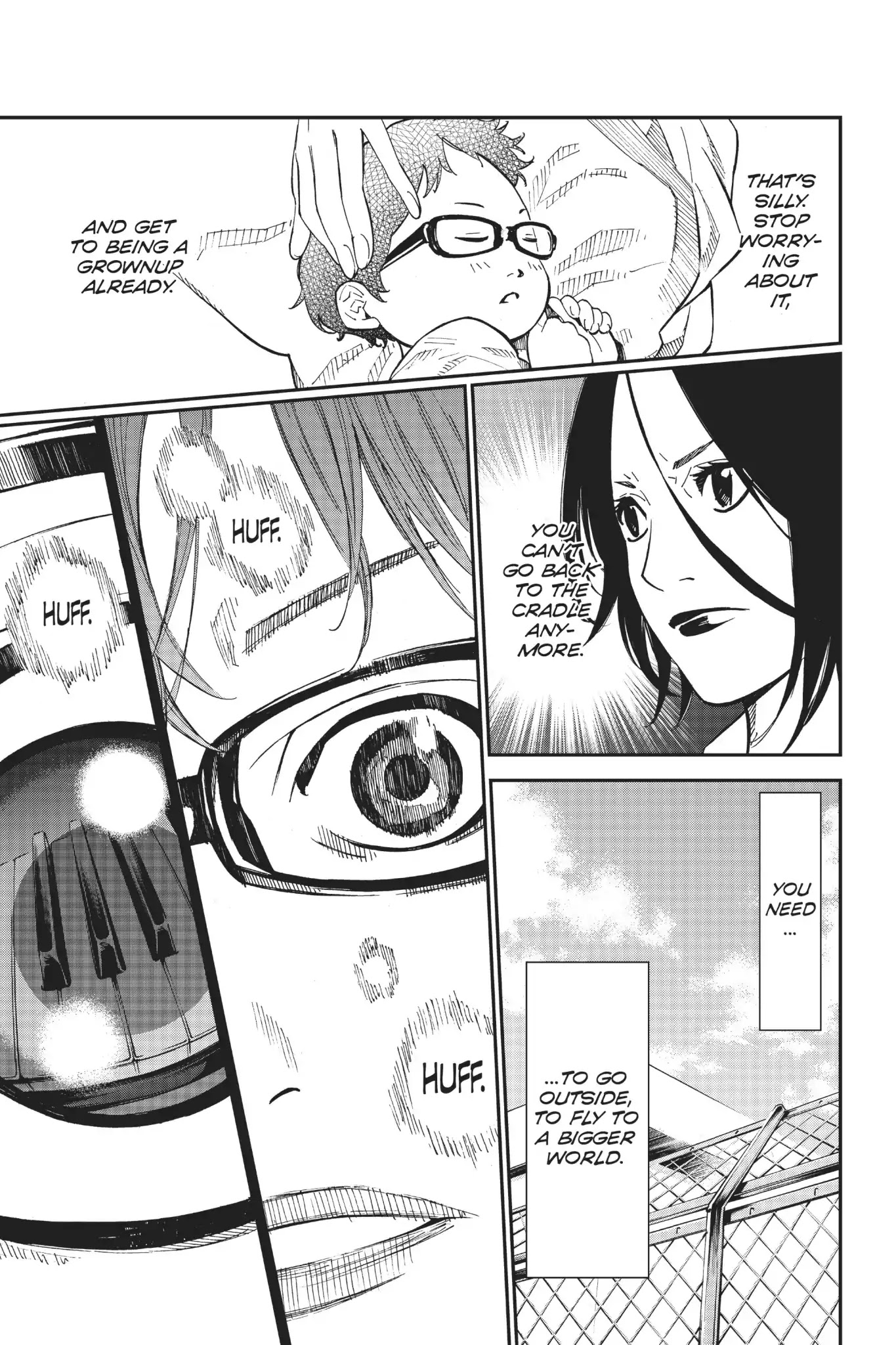 Shigatsu wa Kimi no Uso Chapter 25 page 31 - Chapter 25: Connection