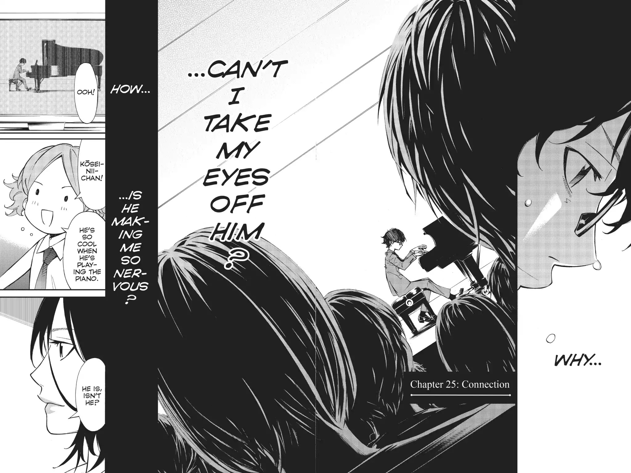 Shigatsu wa Kimi no Uso Chapter 25 page 6 - Chapter 25: Connection