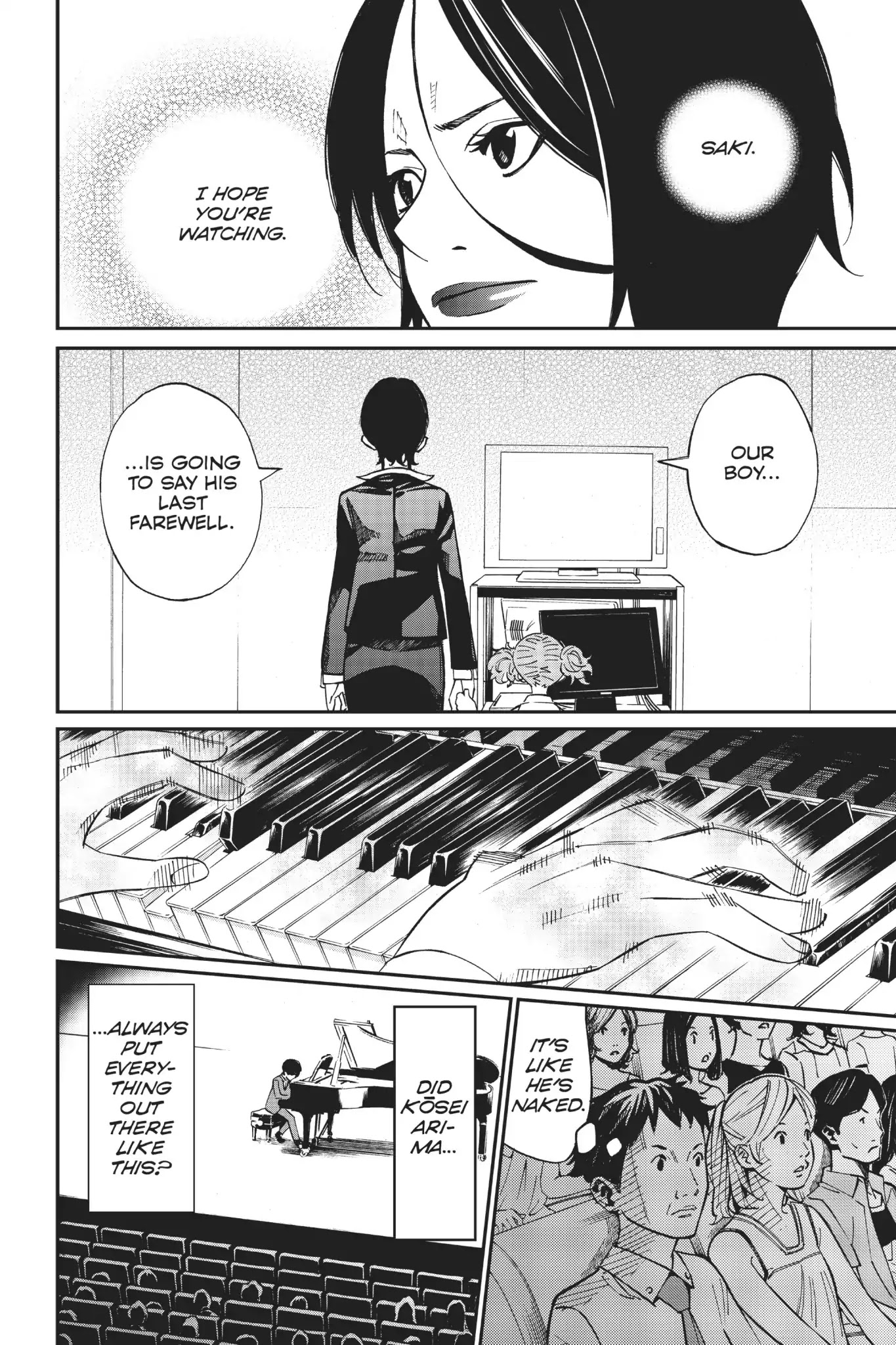 Shigatsu wa Kimi no Uso Chapter 25 page 9 - Chapter 25: Connection