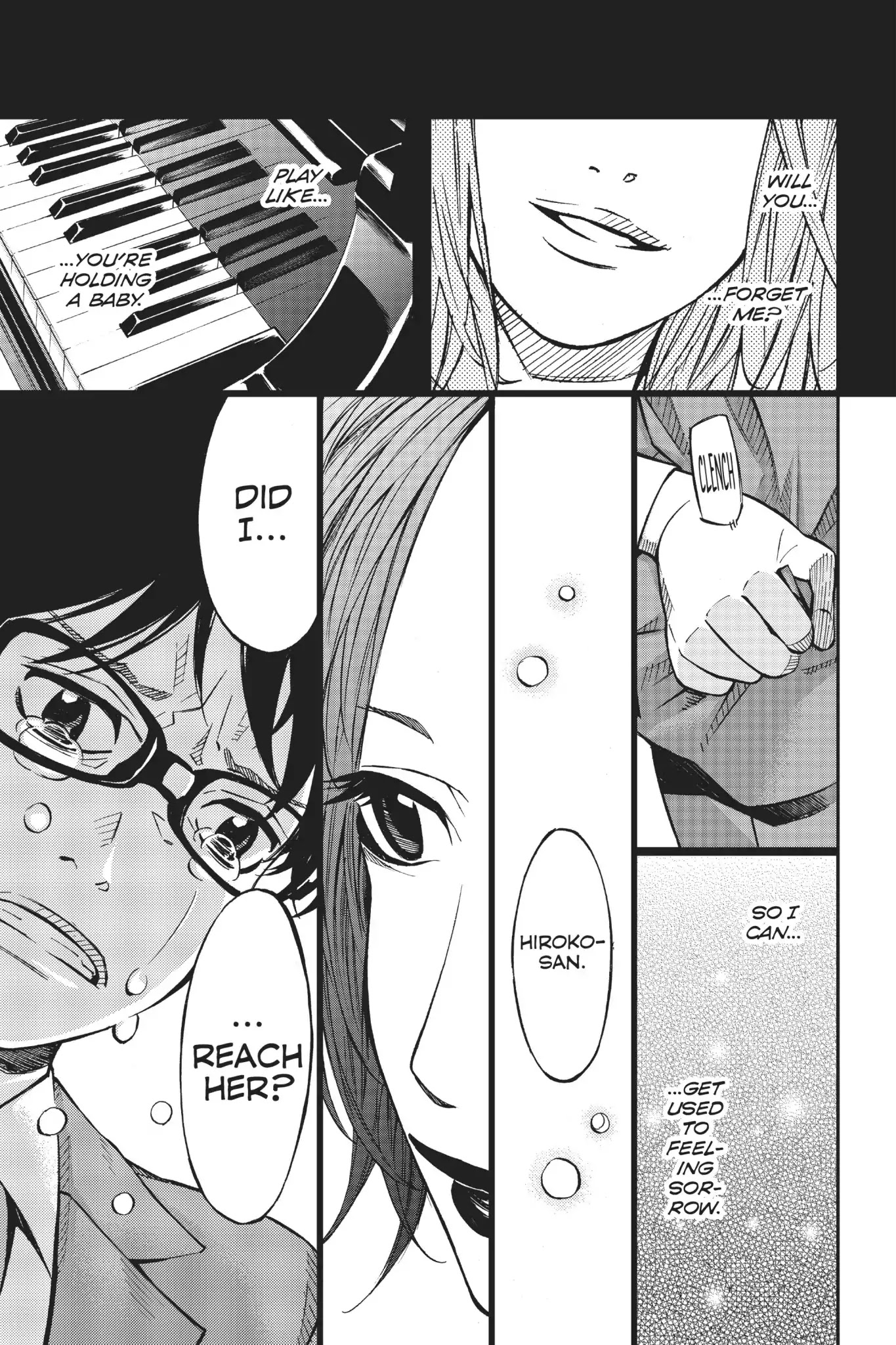 Shigatsu wa Kimi no Uso Chapter 26 page 11 - Chapter 26: A Chain