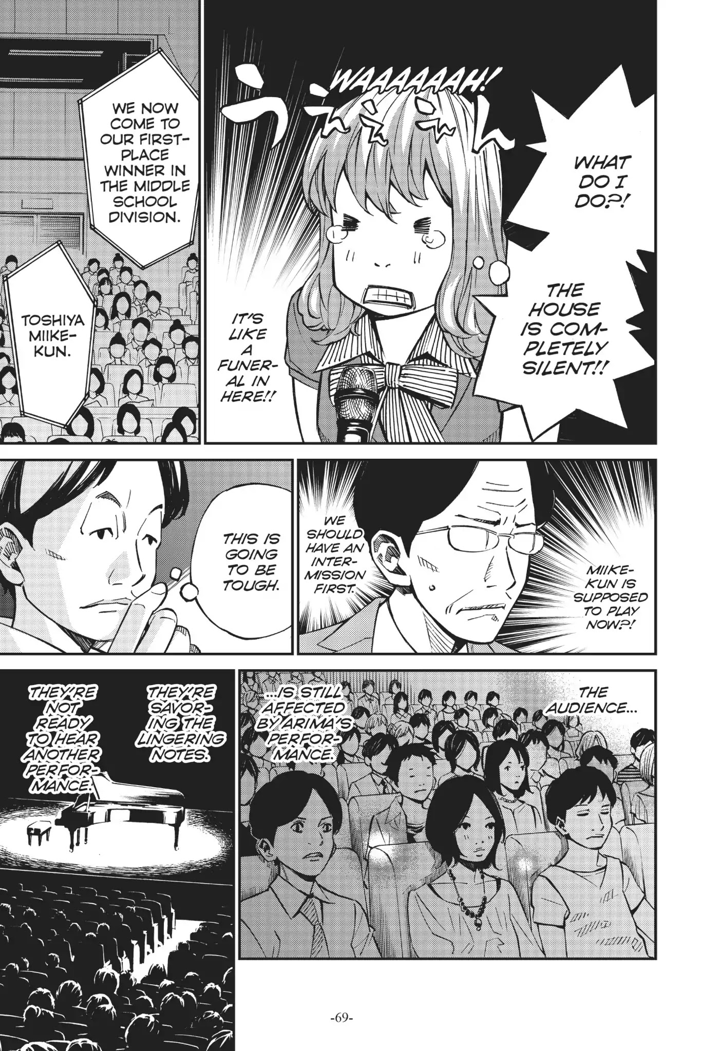 Shigatsu wa Kimi no Uso Chapter 26 page 17 - Chapter 26: A Chain