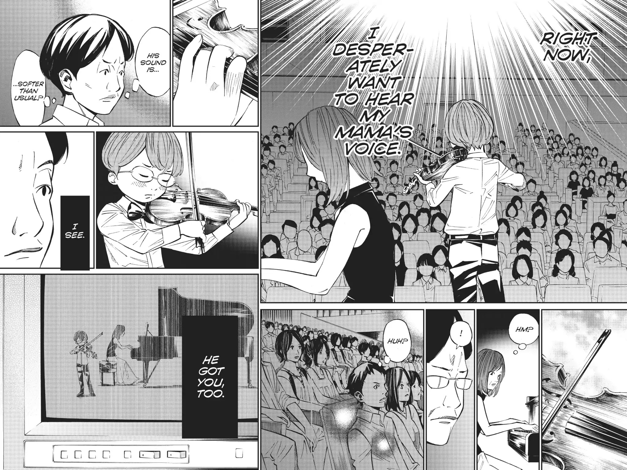 Shigatsu wa Kimi no Uso Chapter 26 page 22 - Chapter 26: A Chain