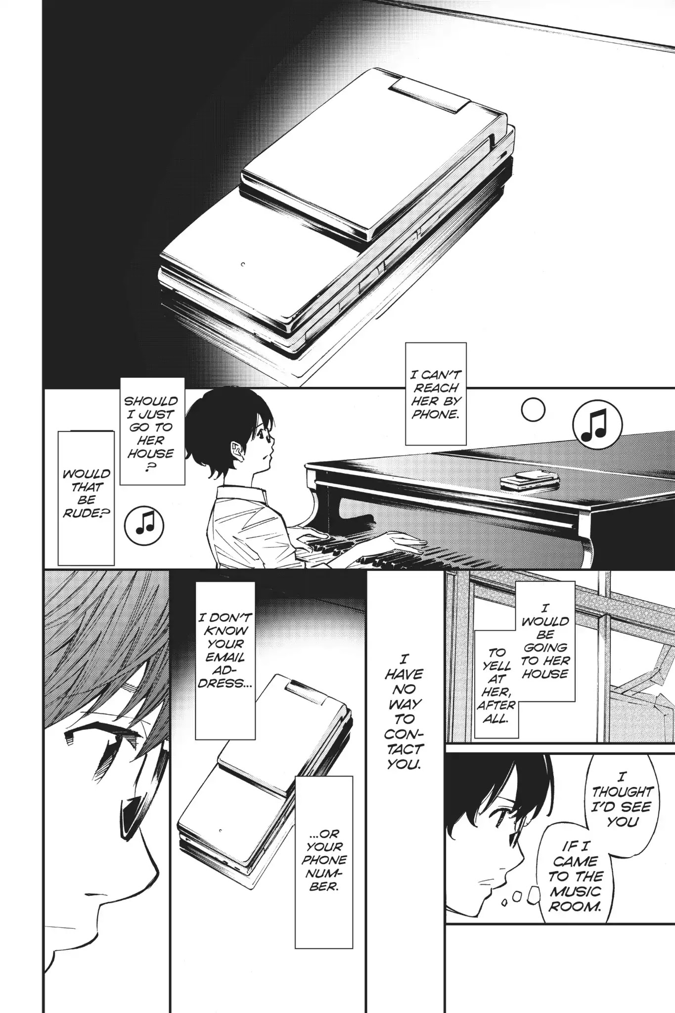 Shigatsu wa Kimi no Uso Chapter 26 page 34 - Chapter 26: A Chain