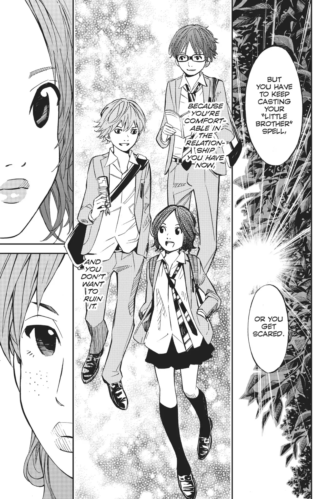 Shigatsu wa Kimi no Uso Chapter 27 page 16 - Chapter 27: Super-Imposed Outlines
